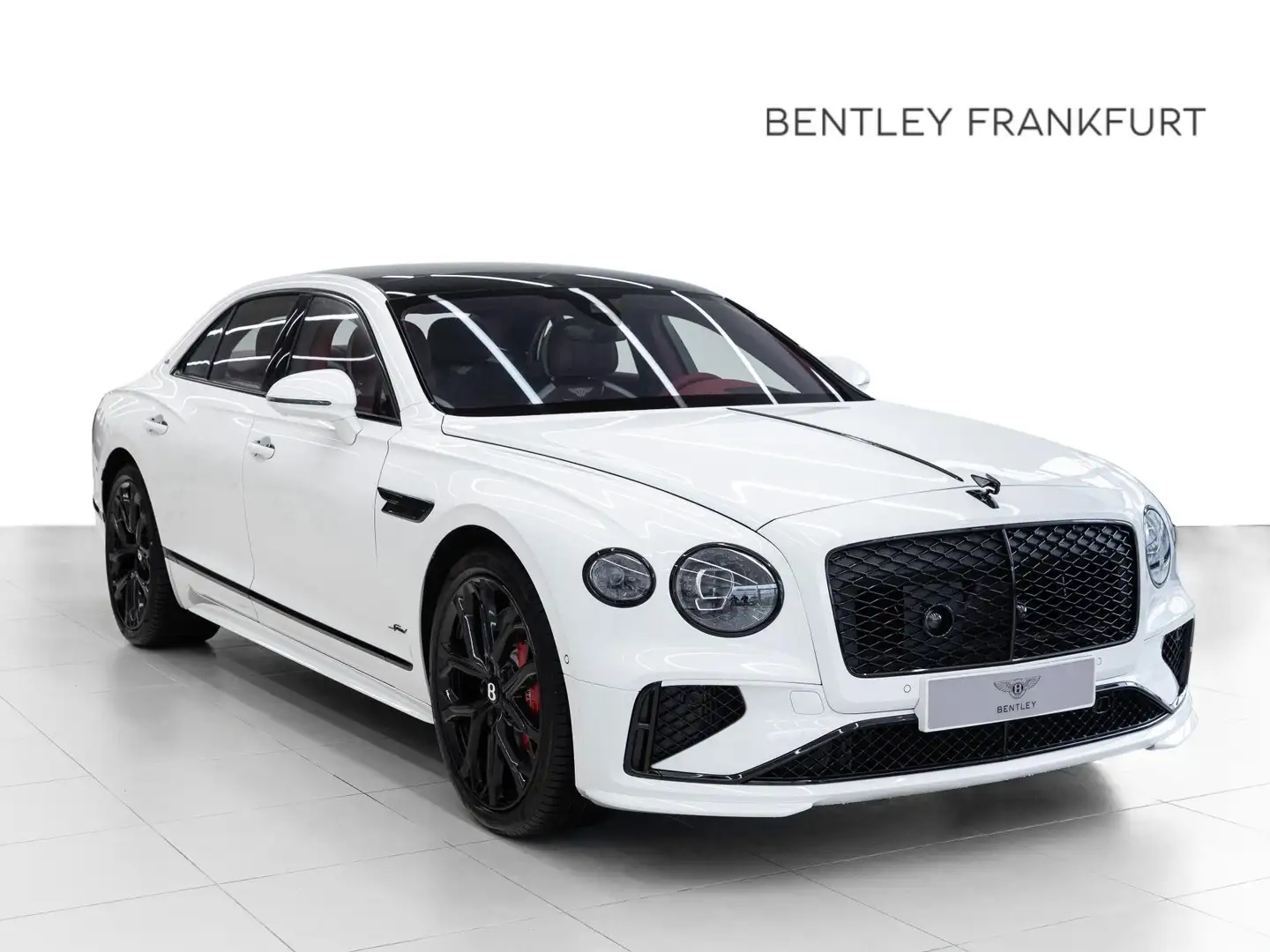 Bentley Flying Spur Speed First Edition WHITE & RED Blanco - 1