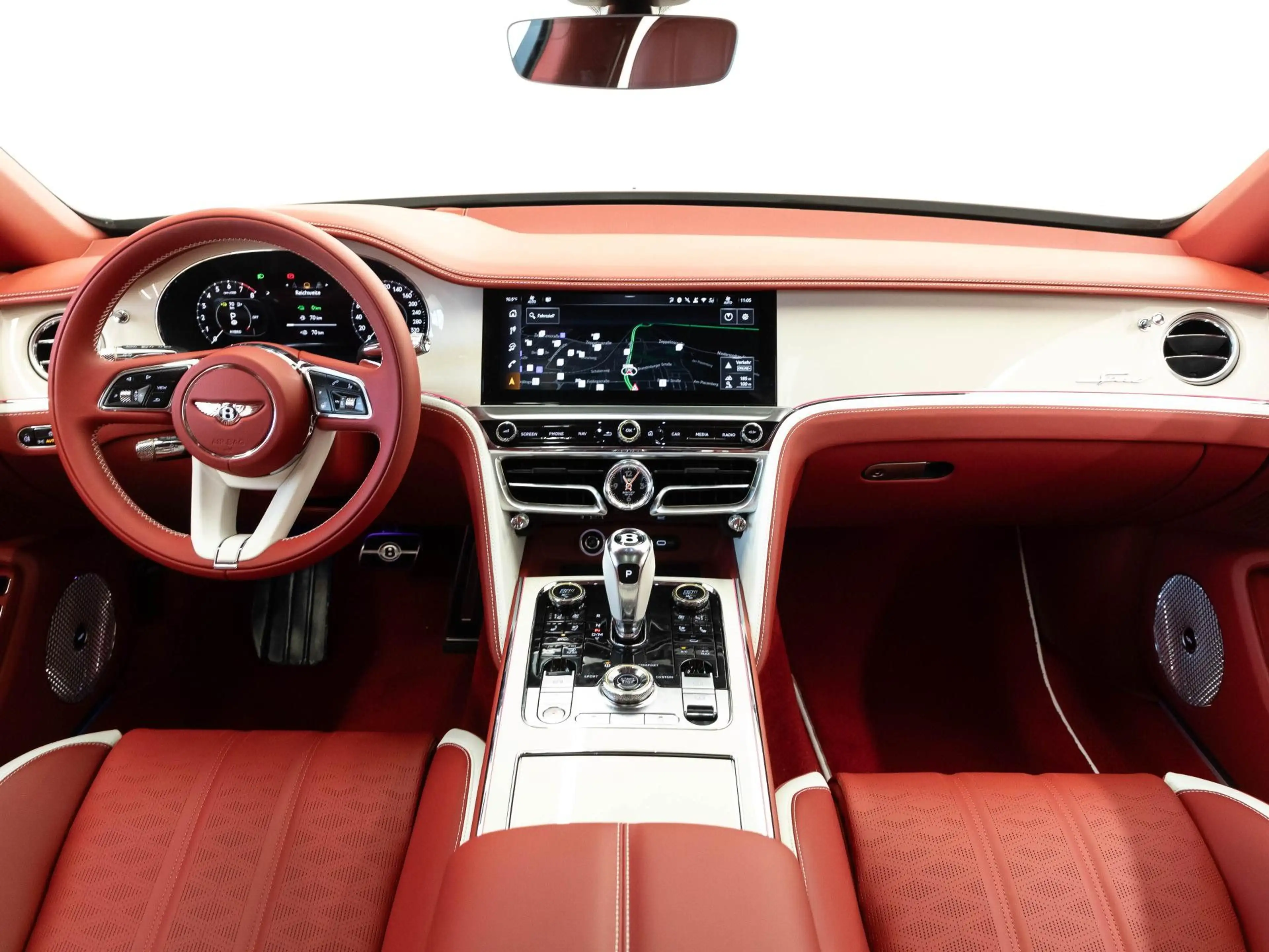 Bentley Flying Spur Speed First Edition WHITE & RED — photo 8