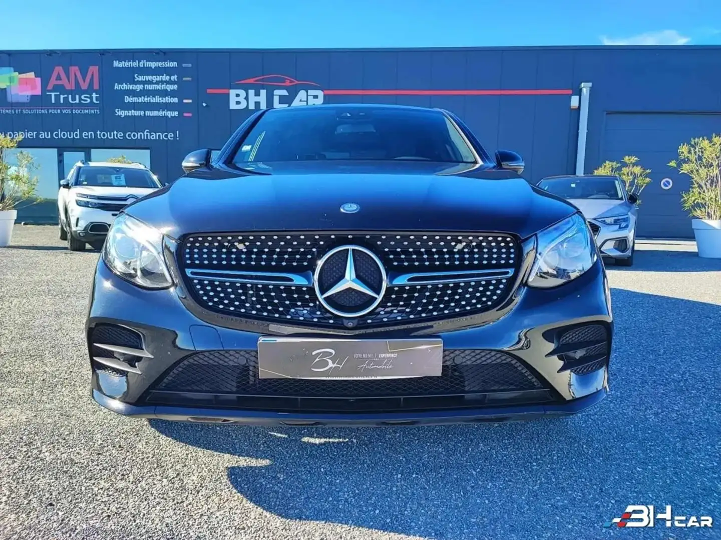 Mercedes-Benz GLC 220 Classe COUPE 2.2 220 D 170 AMG LINE 4MATIC 9G-TRONIC BVA Schwarz - 2