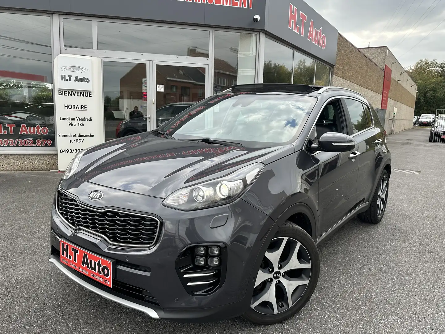 Kia Sportage 1.7 CRDi 2WD GT Line/Boite auto/Toit pano/Gps Blu/Azzurro - 1