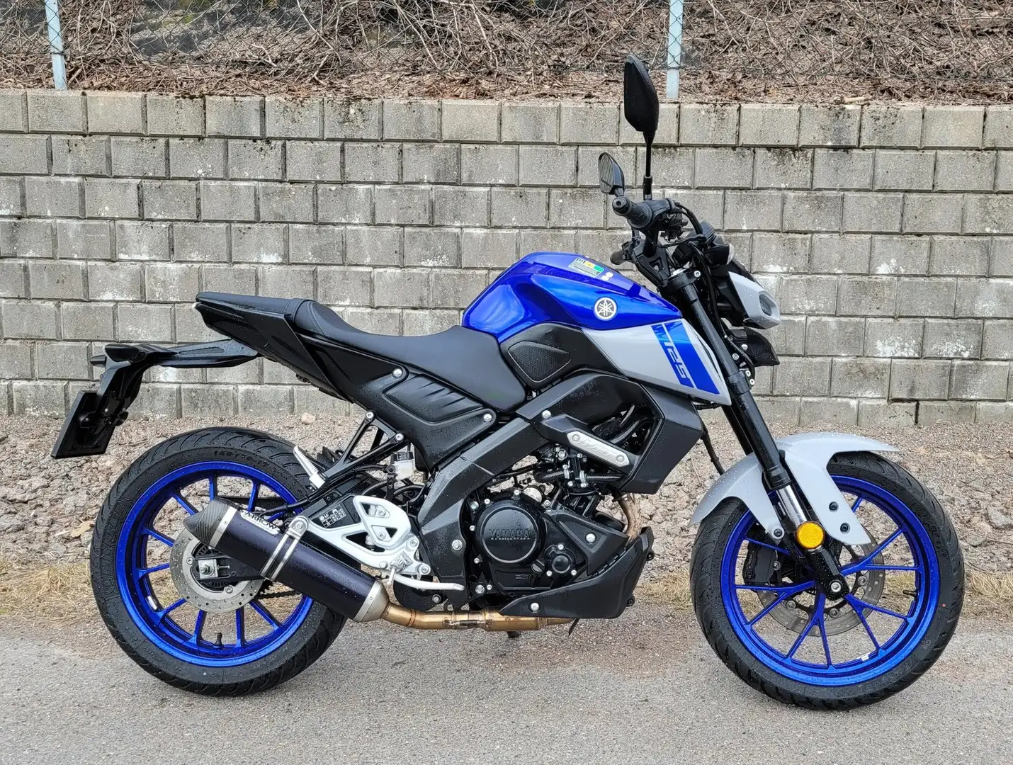 Yamaha MT-125 Синій - 1
