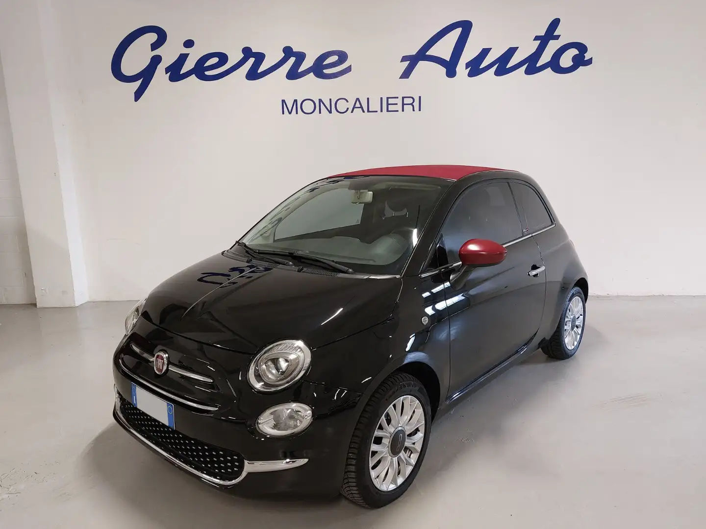 Fiat 500C 500 C 1.2 Lounge Nero - 1