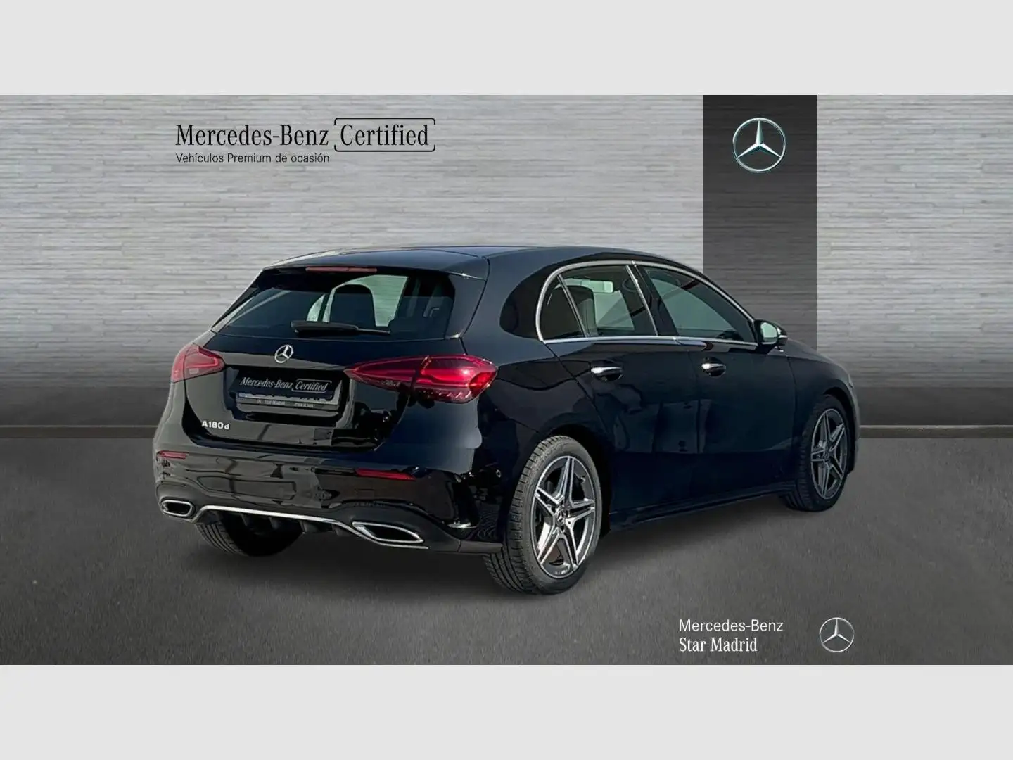 Mercedes-Benz A 180 180CDI Aut. Negro - 2