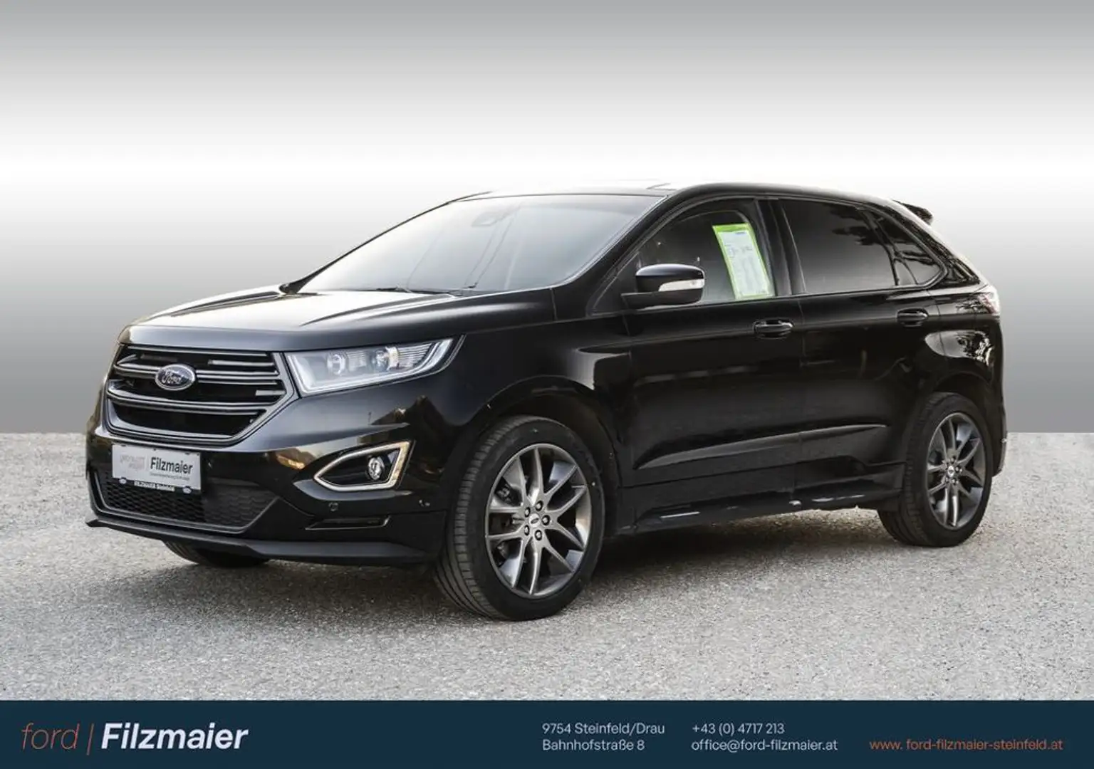 Ford Edge 4x4 Sport Zwart - 1