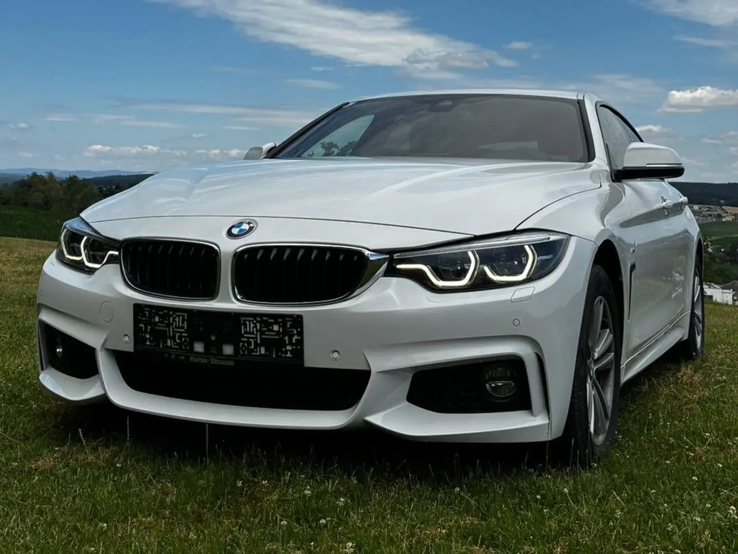 BMW 420 420d xDrive Gran Coupe M Sport Aut. M Sport Weiß - 1