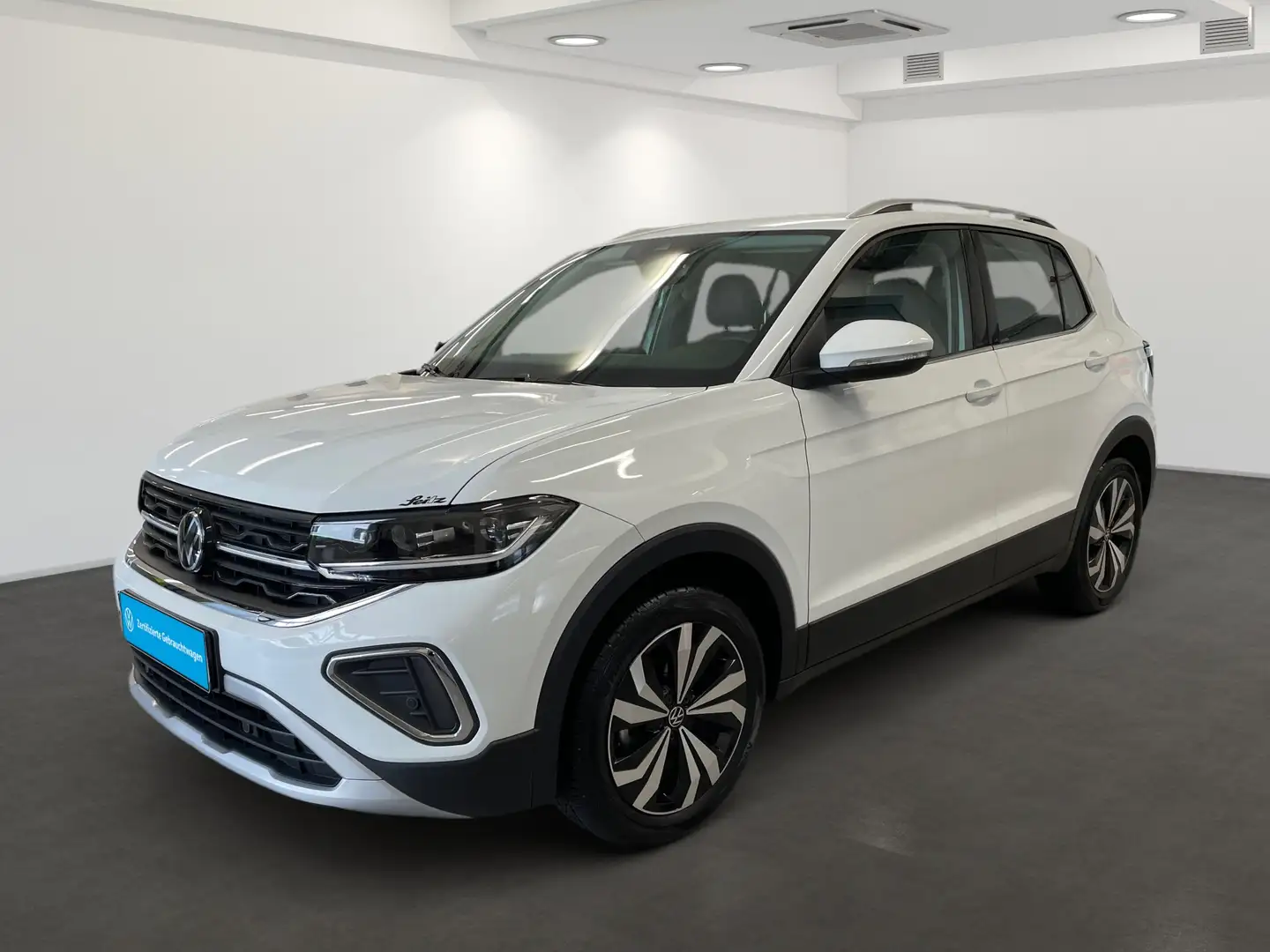 Volkswagen T-Cross 1.0 TSI Style *MATRIX*PDC*NAVI*SITZH* Wit - 2