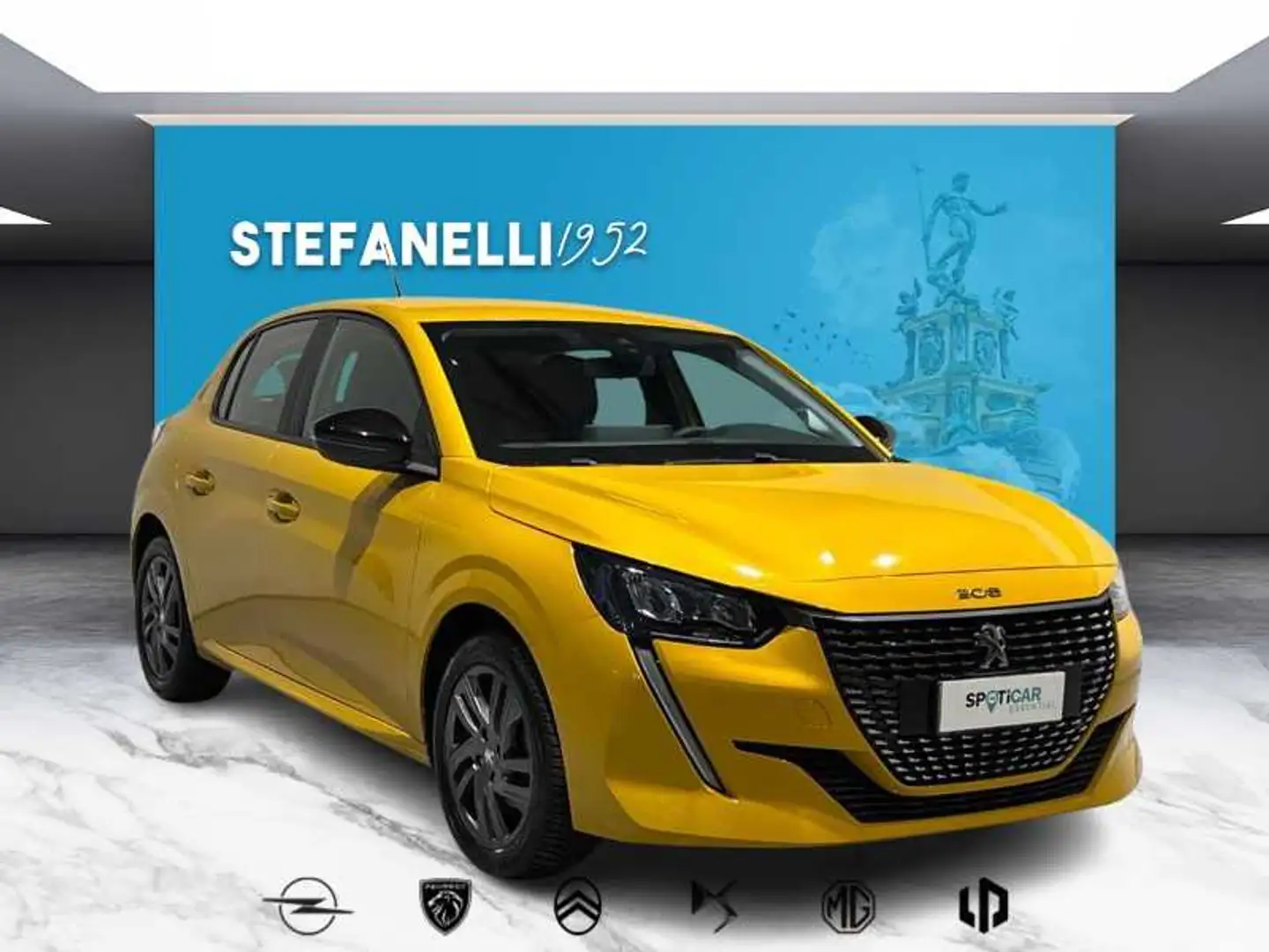 Peugeot 208 II 2019 - 208 1.2 puretech Active Pack s&s 75cv Giallo - 1