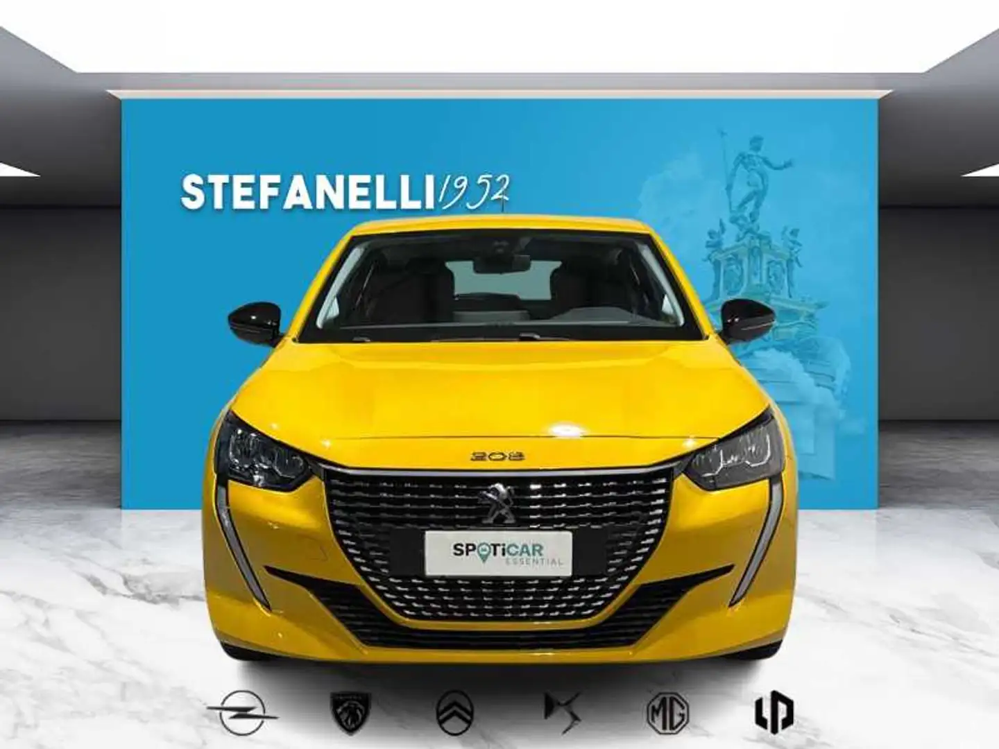 Peugeot 208 II 2019 - 208 1.2 puretech Active Pack s&s 75cv Giallo - 2