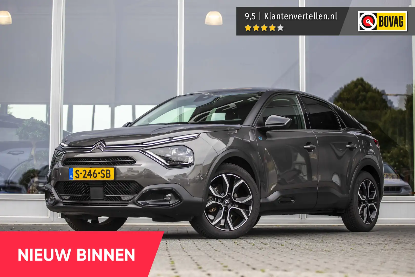 Citroen E-C4 Electric Shine 50 kWh | Pano | Stoelverw. | NL Auto Grigio - 1