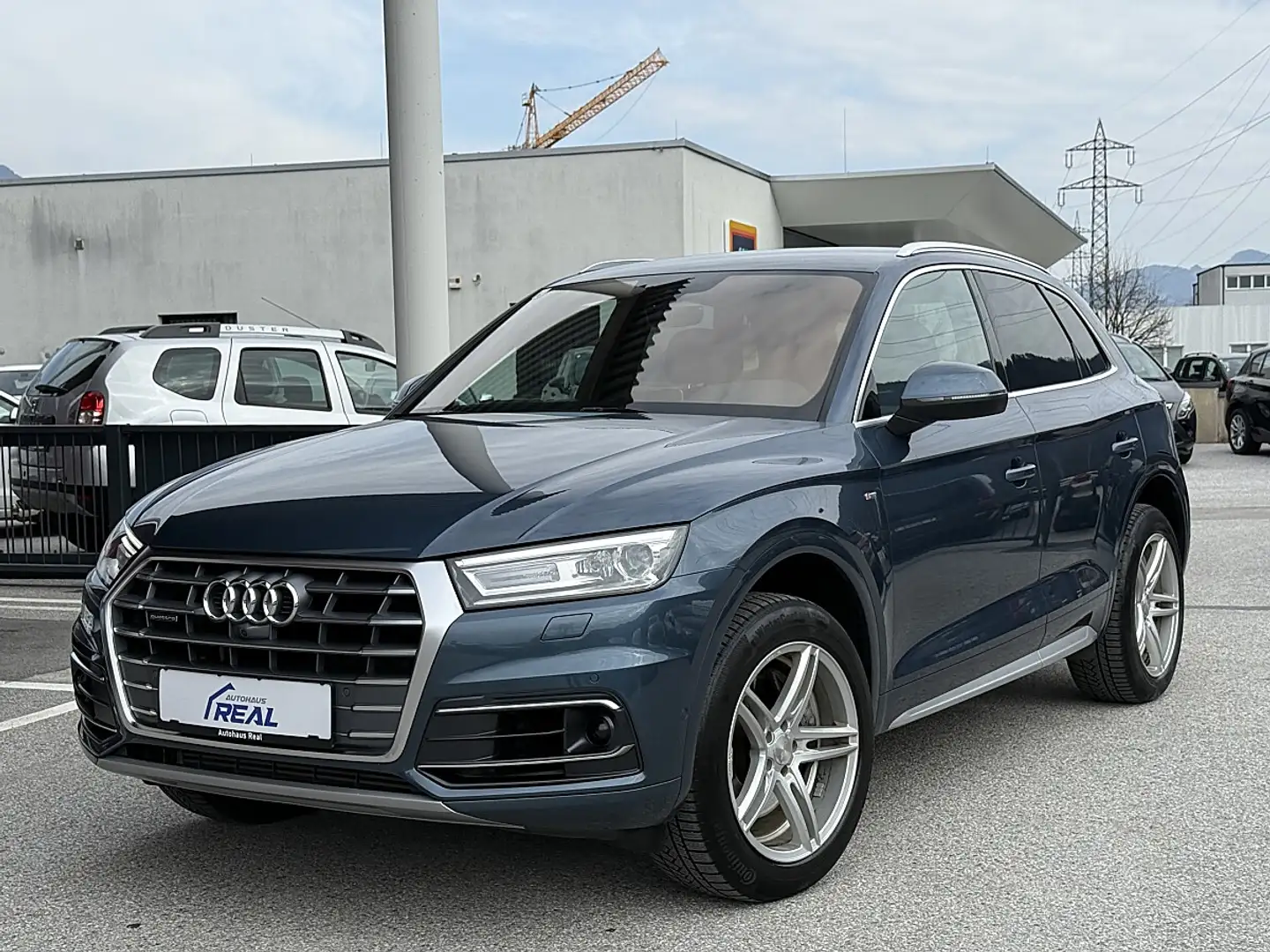 Audi Q5 3,0 TDI quattro sport Aut. S-Line / 1.Besitz Blau - 1