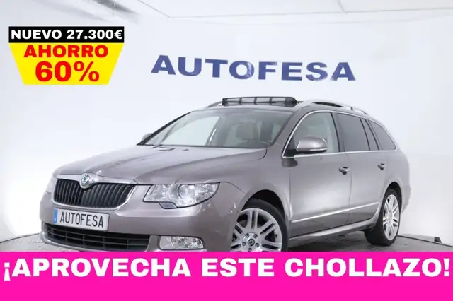 Skoda Superb 1.8 TSI 160CV 5P #CUERO, TECHO ELEC PANORAMICO, PA