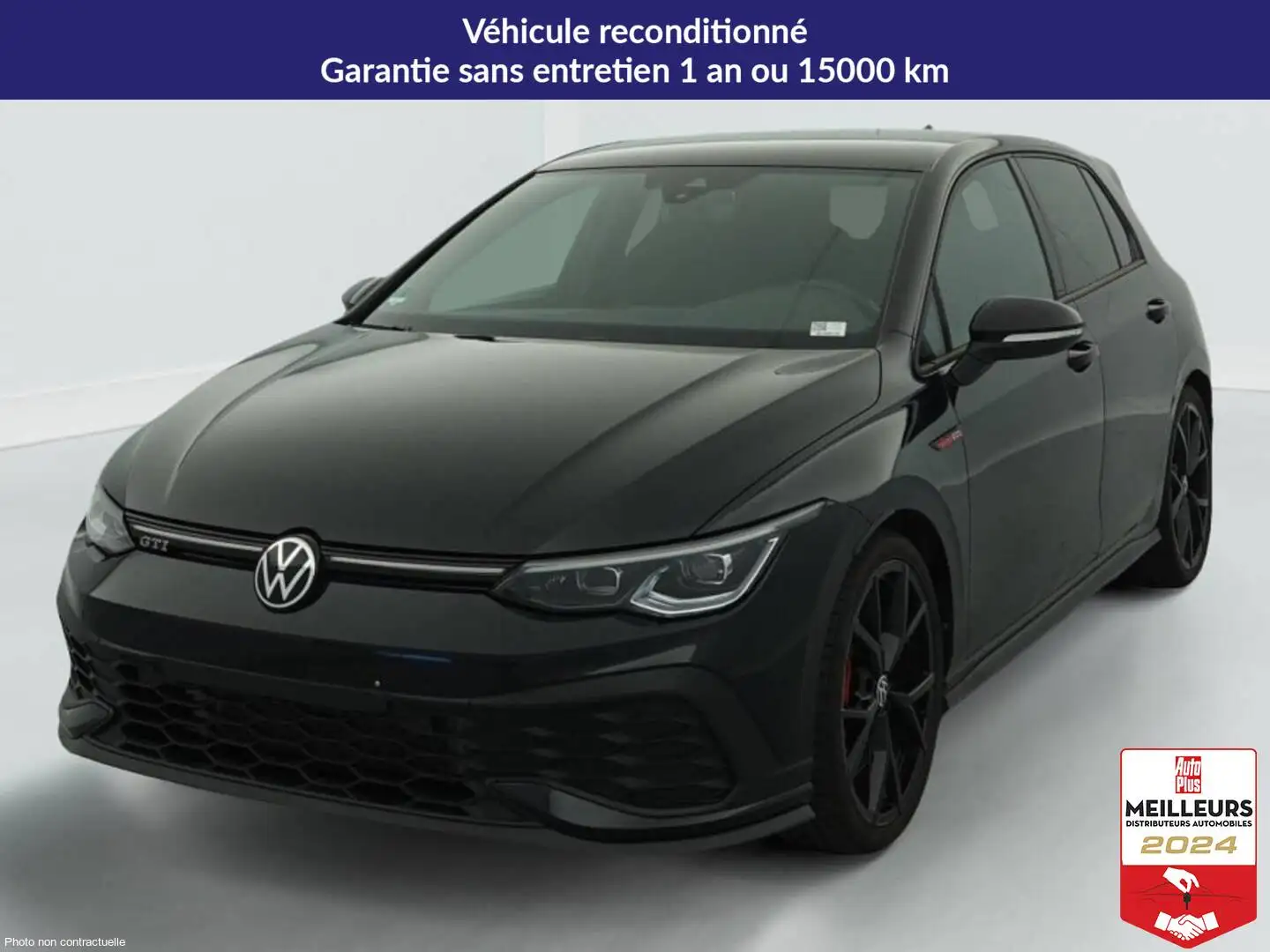 Volkswagen Golf 8 2.0 TSI 300 DSG7 GTI CLUBSPORT Noir - 1
