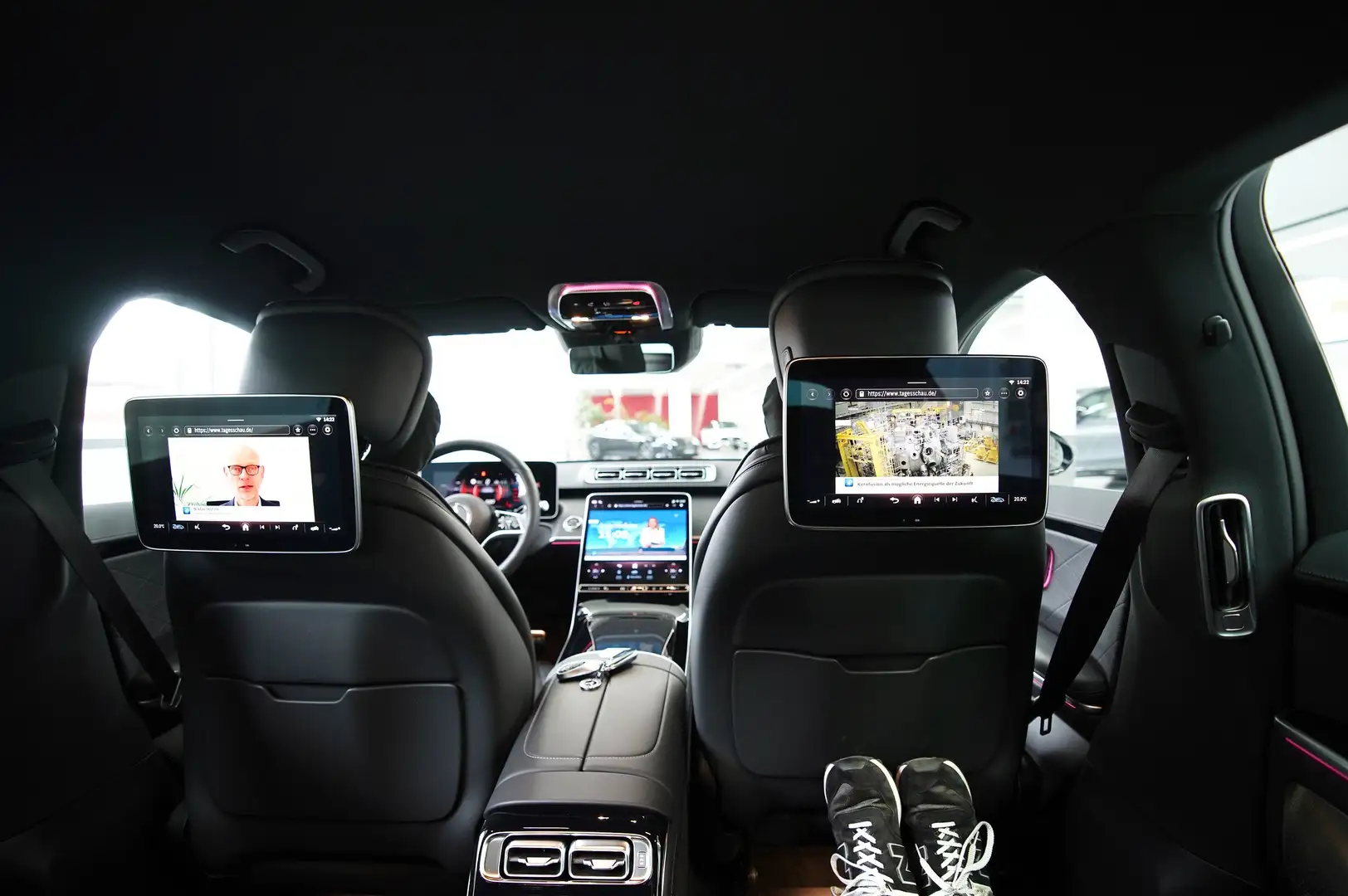 Mercedes-Benz S 450 S 450 d 4Matic Lang/Long - AMG LINE + NIGHT PAKET Negro - 1