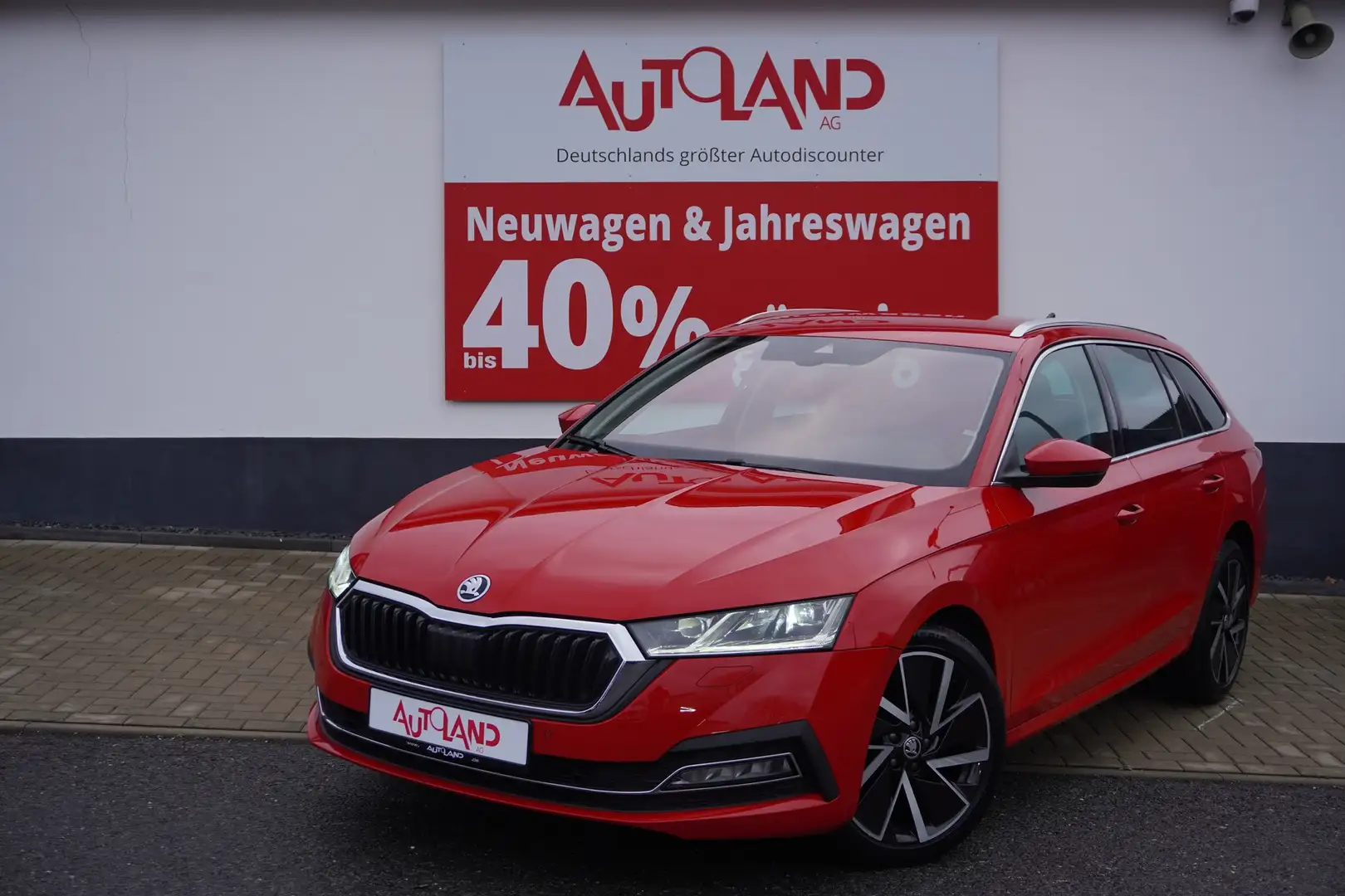 Skoda Octavia Combi 1.5 TSI First Edition LED Navi AHK Rosso - 2