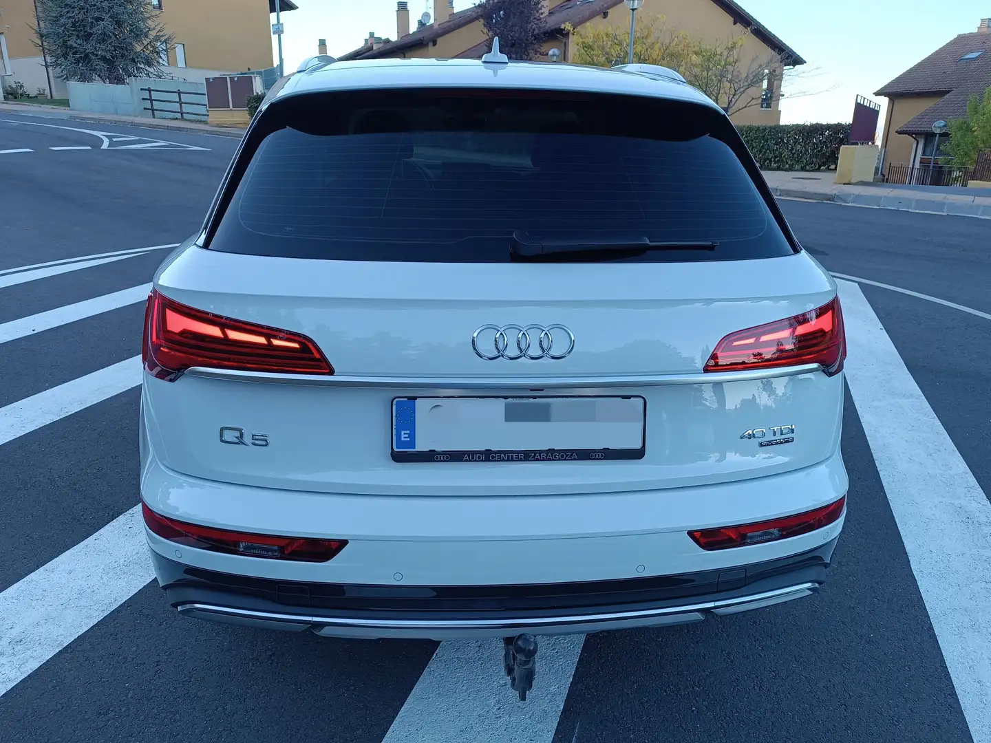 Audi Q5 Q5 40 TDI quattro-ultra Advanced 204cv micr hibryd Blanco - 2