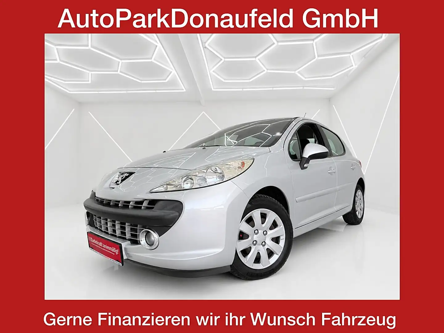Peugeot 207 Ö3-Edition 1,4/WENIG/KM/GEPFLEGT/ Silber - 1