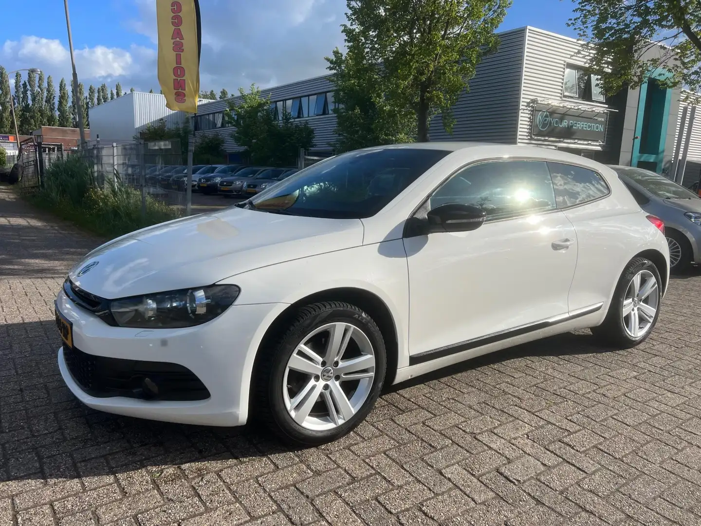 Volkswagen Scirocco 1.4 TSI Highline Plus - Navi - Pdc ! Blanc - 2