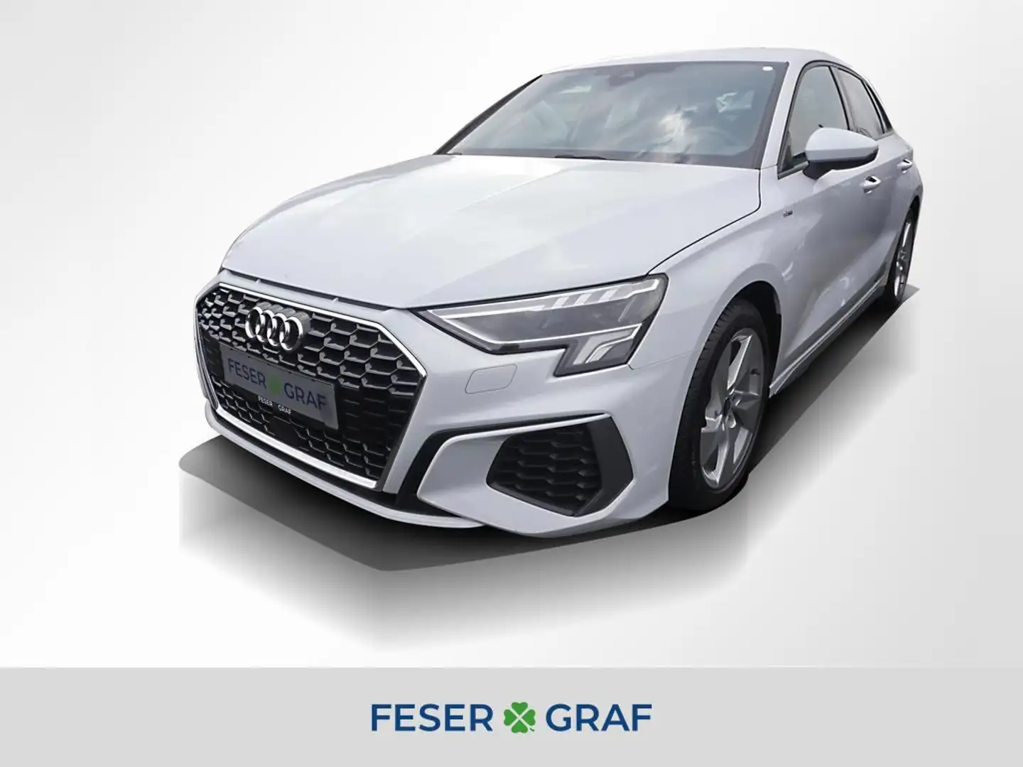 Audi A3 35 TFSI 2x S line AHK LED Navi RüKa Weiß - 1