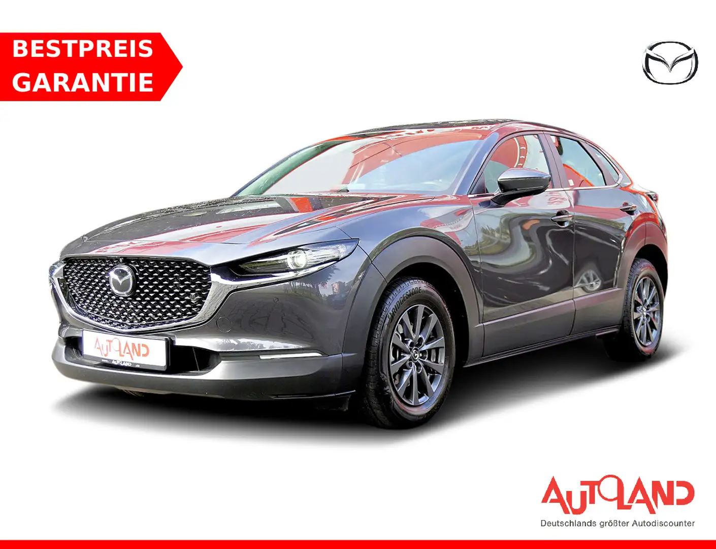 Mazda CX-30 2.0 MHEV Navi ACC 360° PDC LED DAB USB Grau - 1
