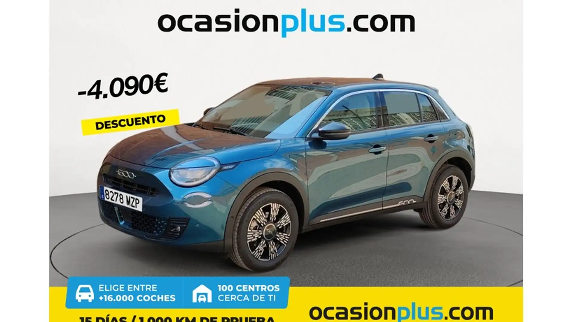 Fiat 600 1.2 MHEV DDCT 100kW Azul - 1