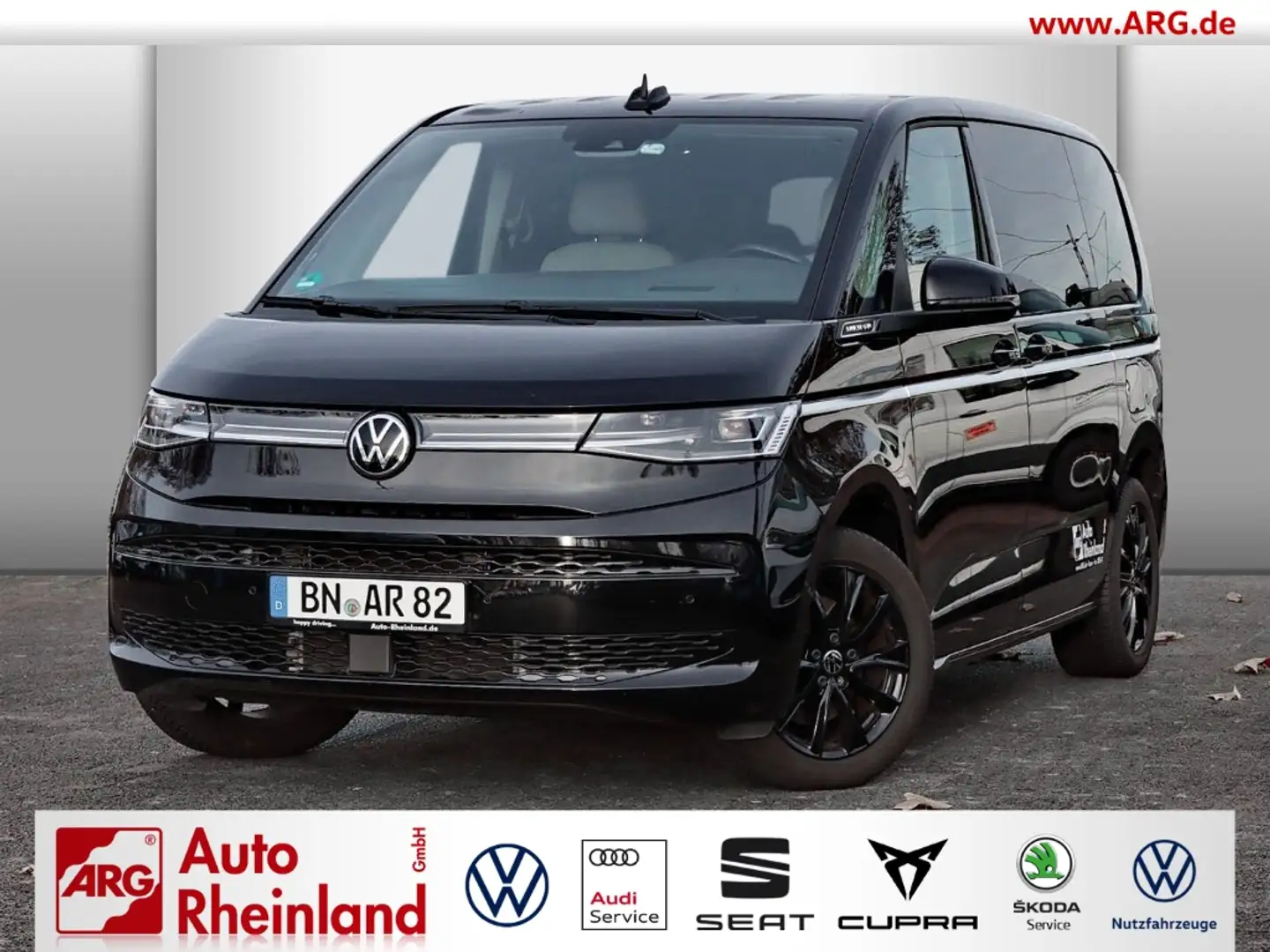 Volkswagen T7 Multivan Style 2.0 TDI SCR DSG 6-SITZER/AHK/NAVI/LEDER Negru - 1
