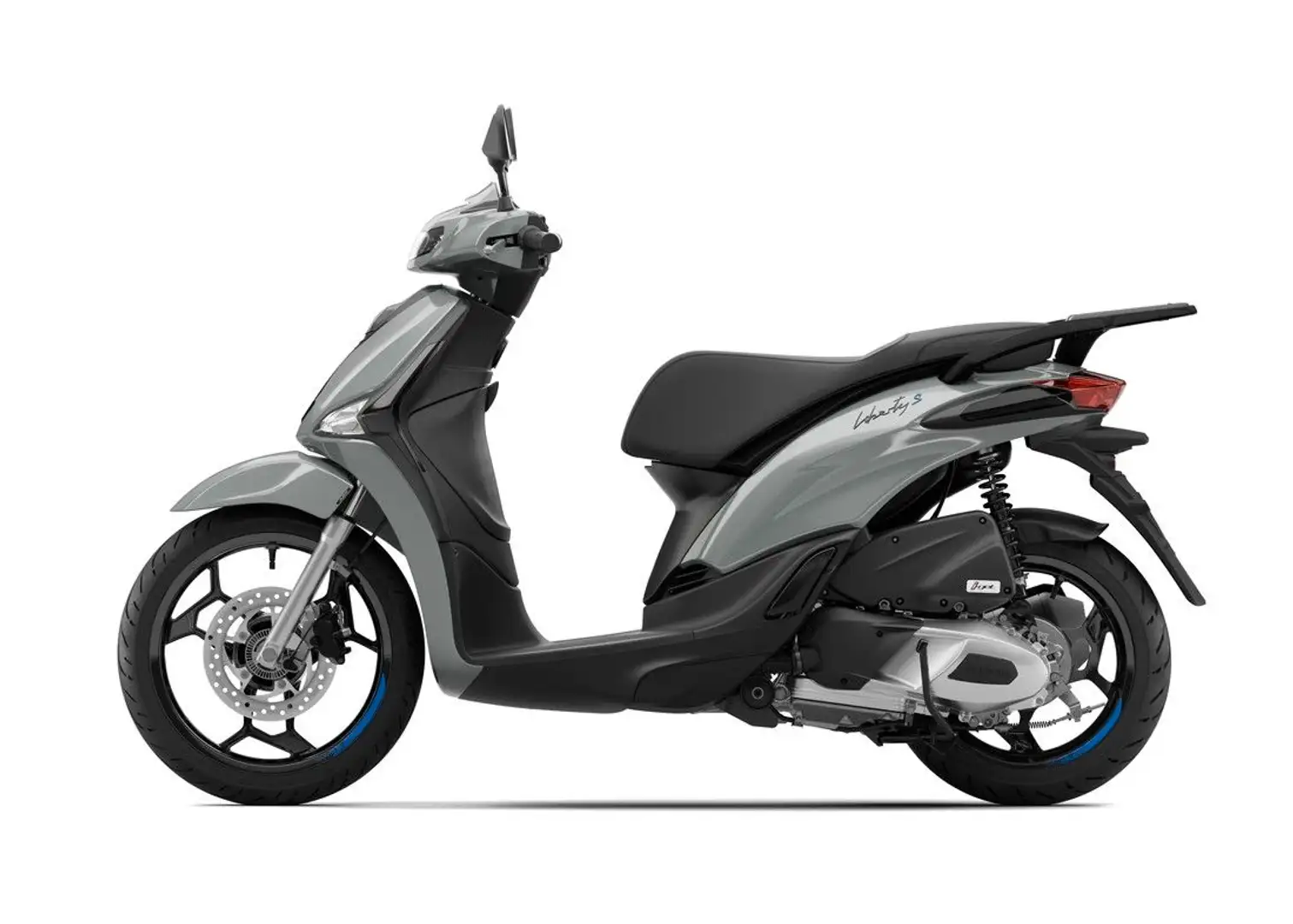 Piaggio Liberty 125 Sport grau E5+ Black Friday Aktion Grau - 2