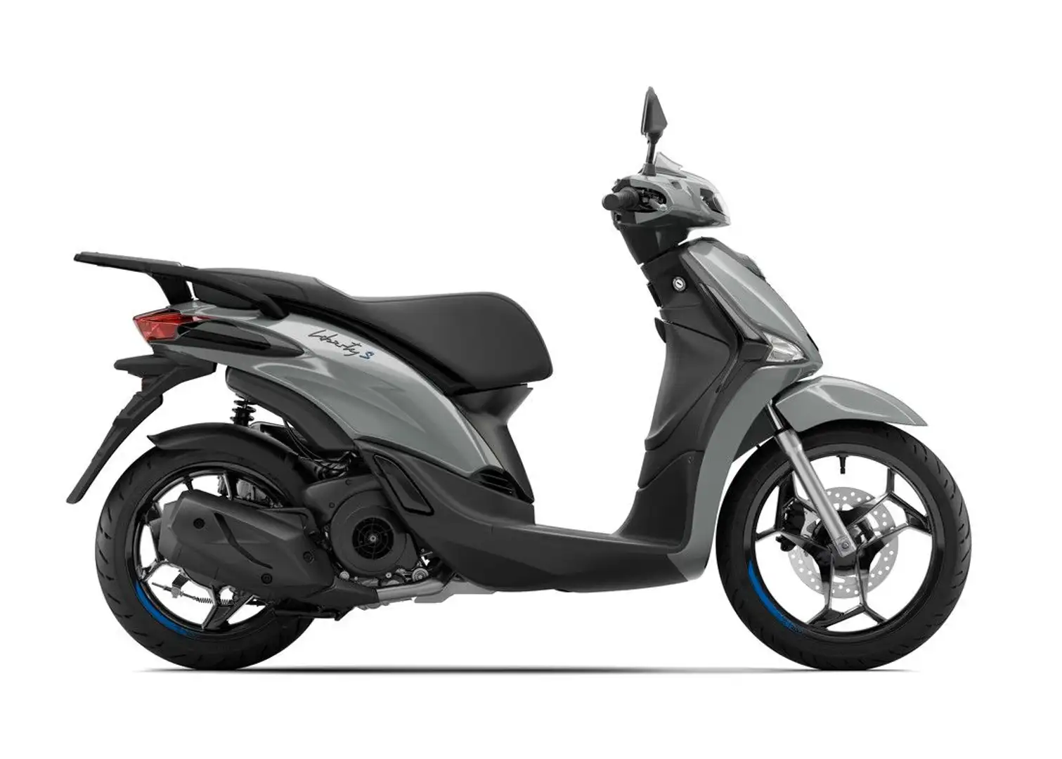Piaggio Liberty 125 Sport grau E5+ Black Friday Aktion Grau - 1