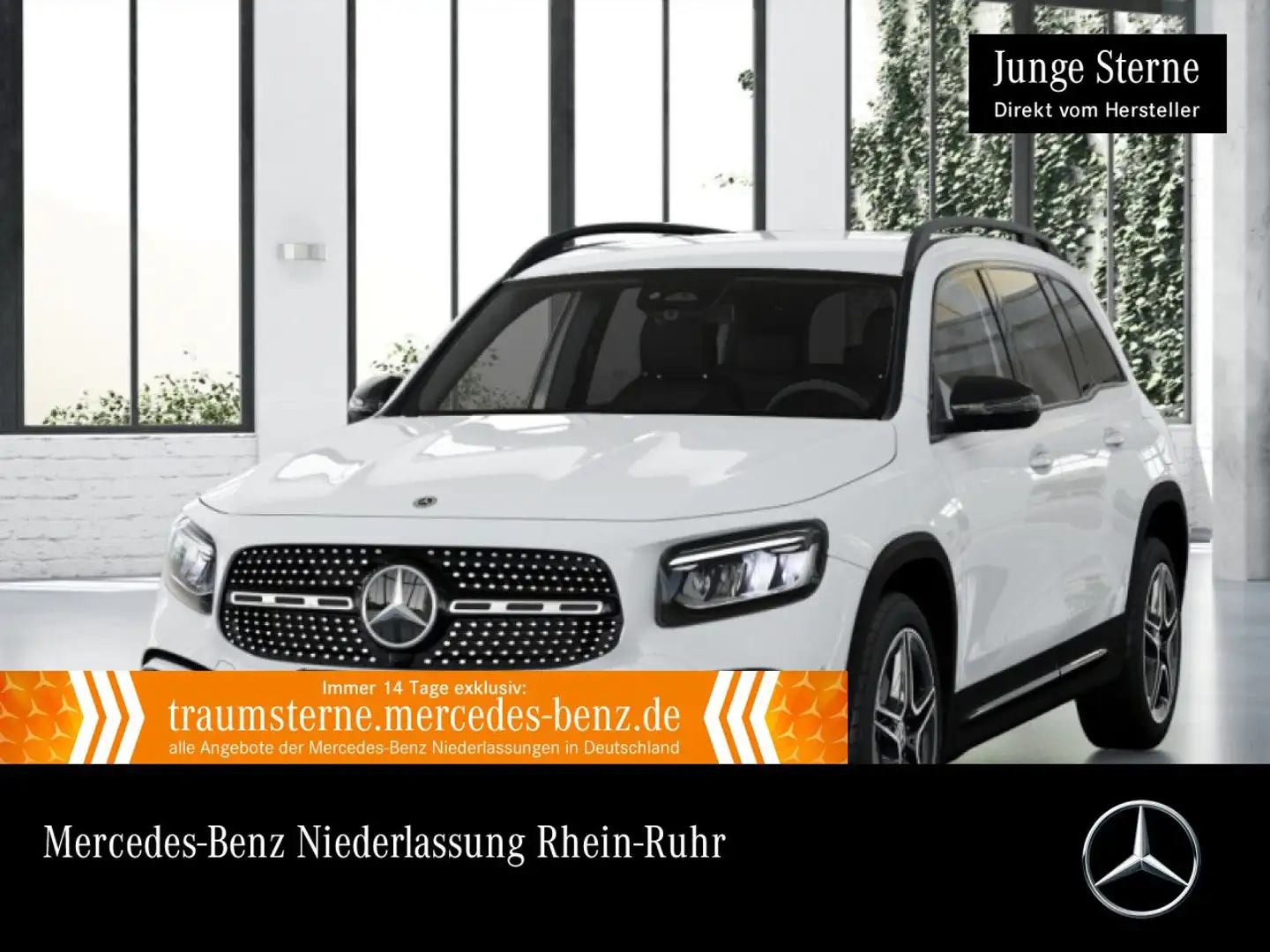 Mercedes-Benz GLB 220 d 4M AMG+NIGHT+LED+STHZG+KAMERA+19"+8G Weiß - 1
