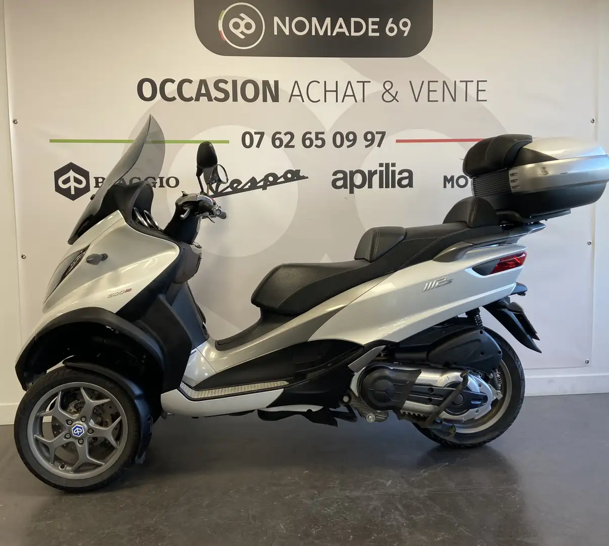 Piaggio MP3 500 Blanc - 2