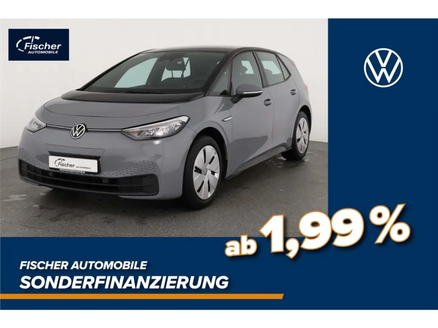 Volkswagen ID.3 Pure Performance 45 kWh LED/NAV/PDC/Keyless Gris - 1