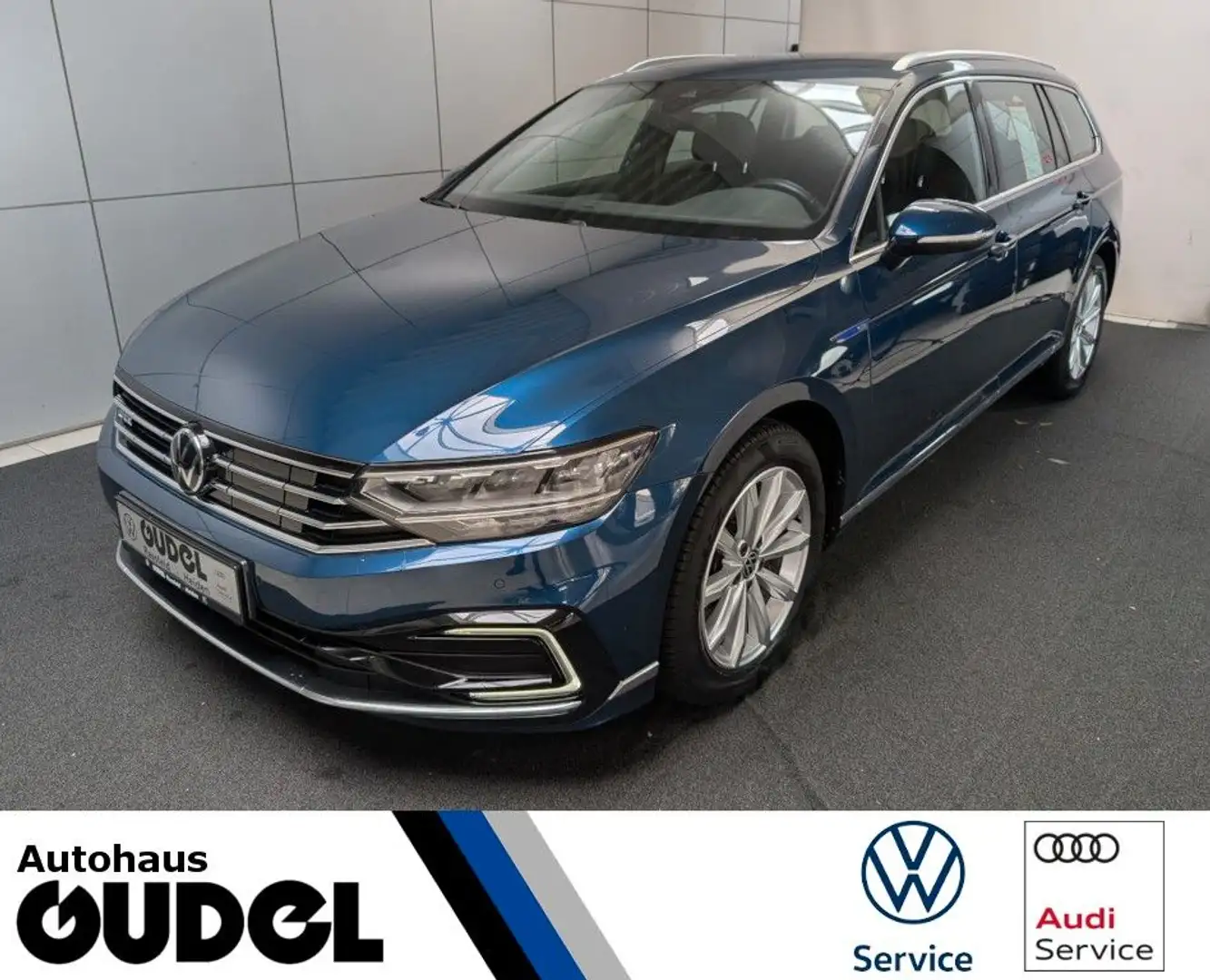 Volkswagen Passat Variant 1.4 GTE DSG Hybrid AHK Kamera ACC Bleu - 1