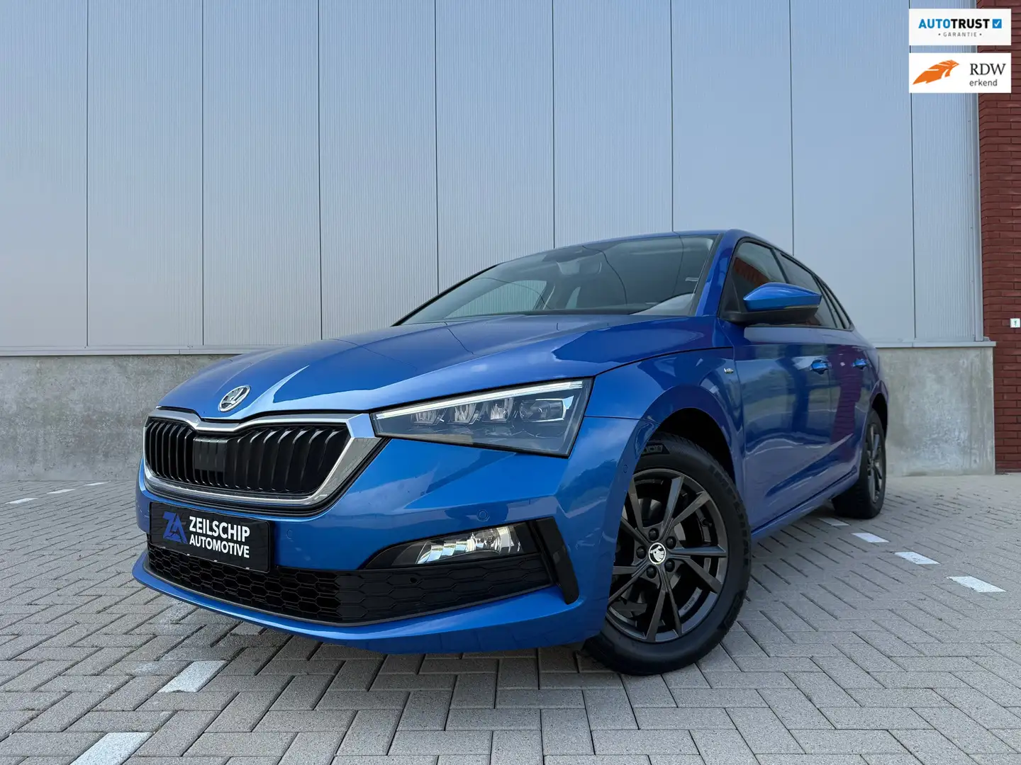 Skoda Scala 1.5 TSI Sport Business 150 PK DSG|Virtual|Camera| Azul - 1
