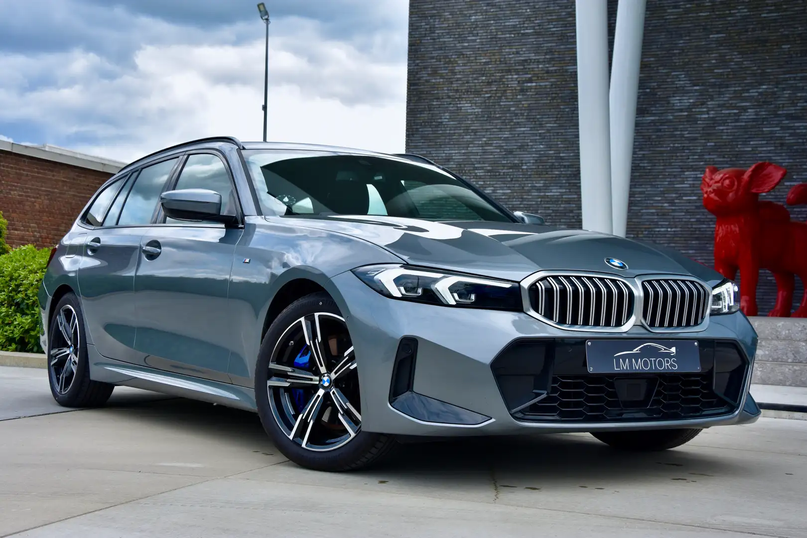 BMW 330 iA Touring **M-Sport** CAMERA ** WIDESCREEN Gris - 1