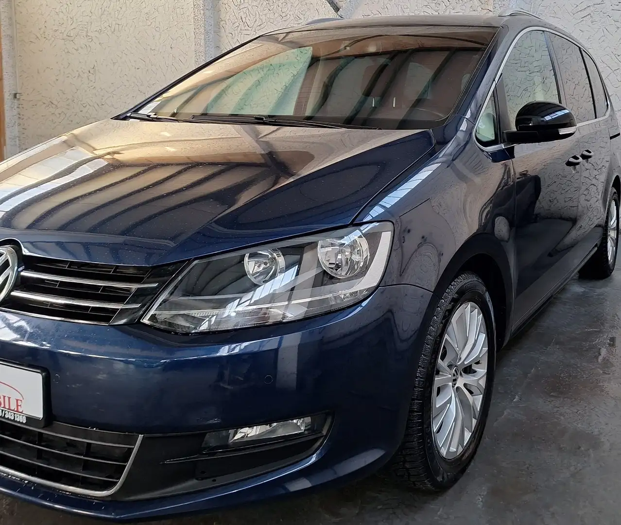 Volkswagen Sharan Style BMT Blau - 1