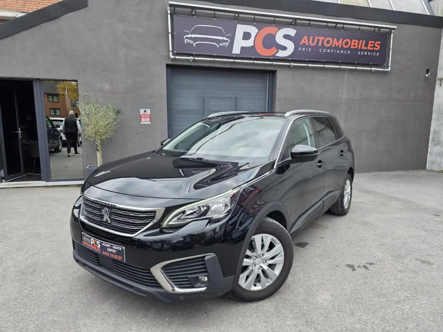 Peugeot 5008 1.6 HDi Allure BOÎTE AUTO*GPS*PDC*BLUETOOTH... Noir - 1