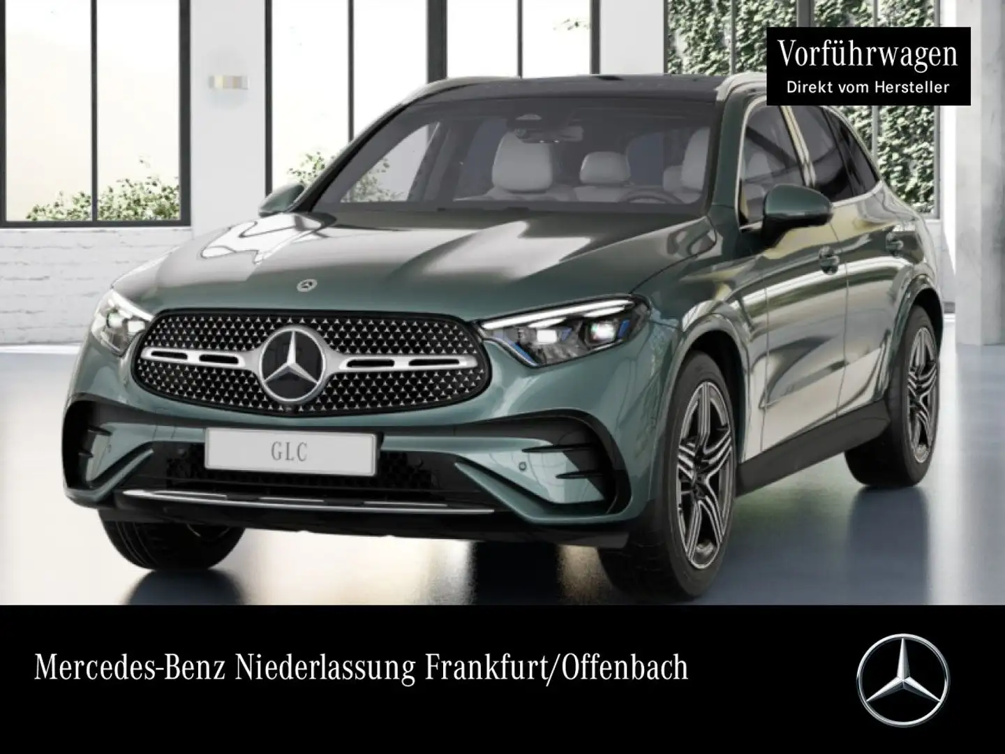 Mercedes-Benz GLC 220 d 4M AMG+PANO+360+AHK+TOTW+KEYLESS+9G Argento - 1