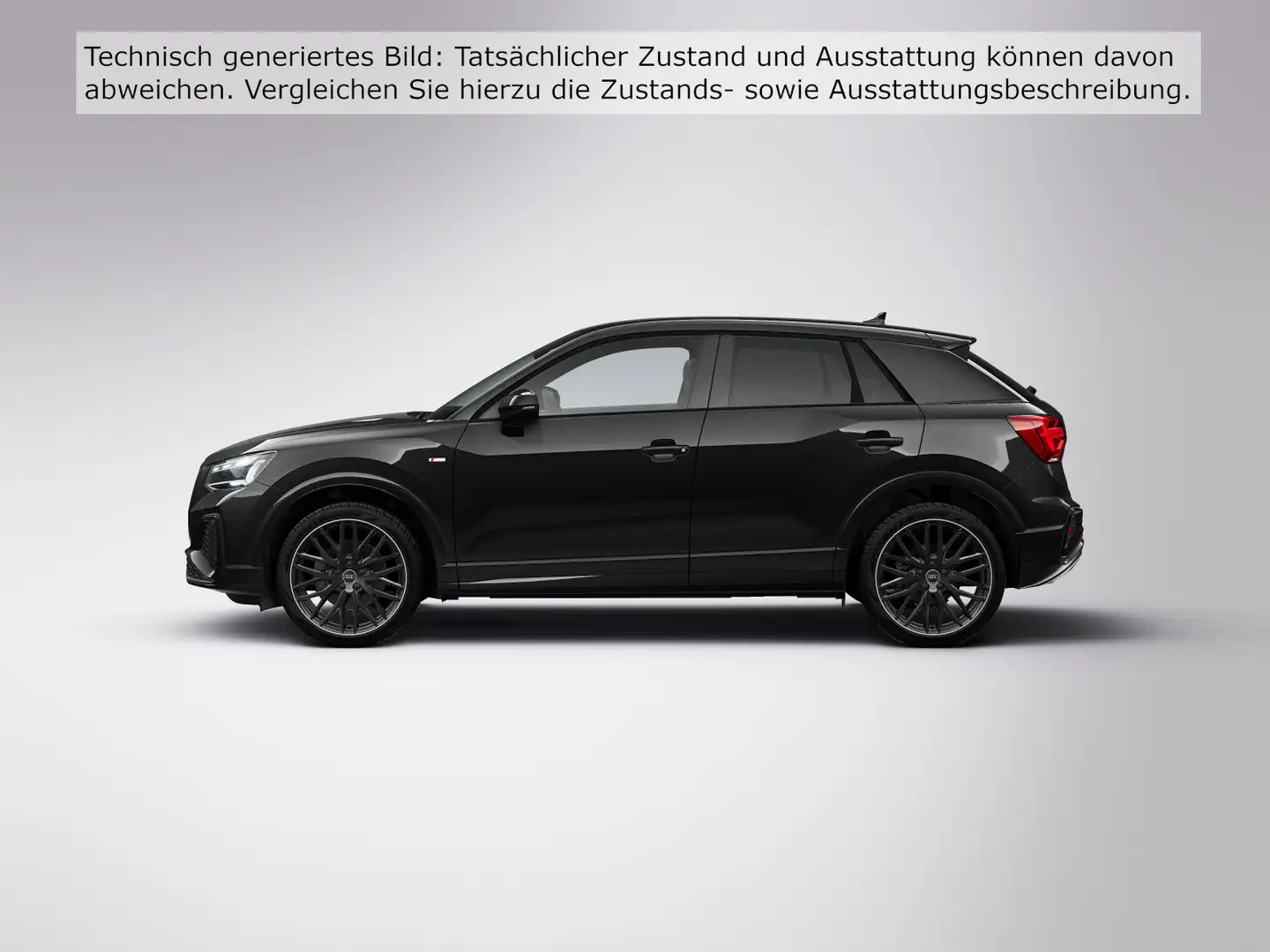Audi Q2 S line 35 TFSI S tr Matrix/19"/MMI/ASI/Assist Schwarz - 2