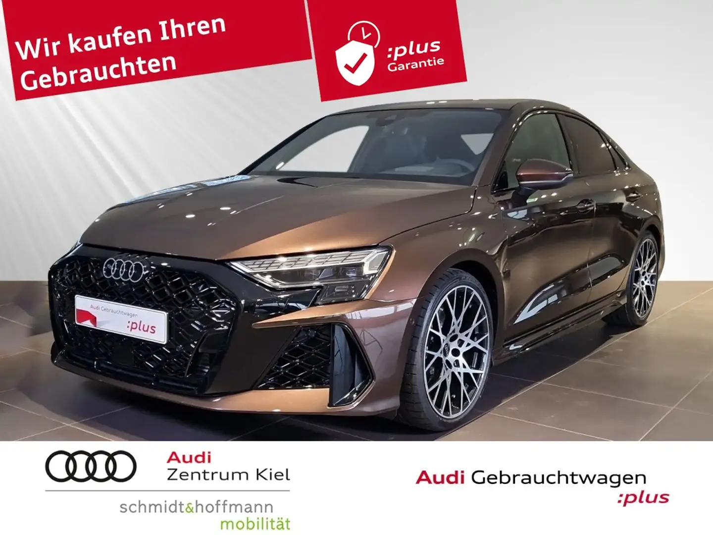 Audi RS3 Limousine TFSI quattro S-tronic Navi+ LED Klima Braun - 1