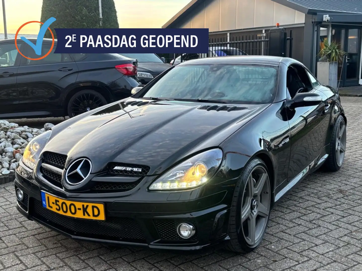Mercedes-Benz SLK 55 AMG V8 Sport Zwart Vol Opties SLK55 Schwarz - 1