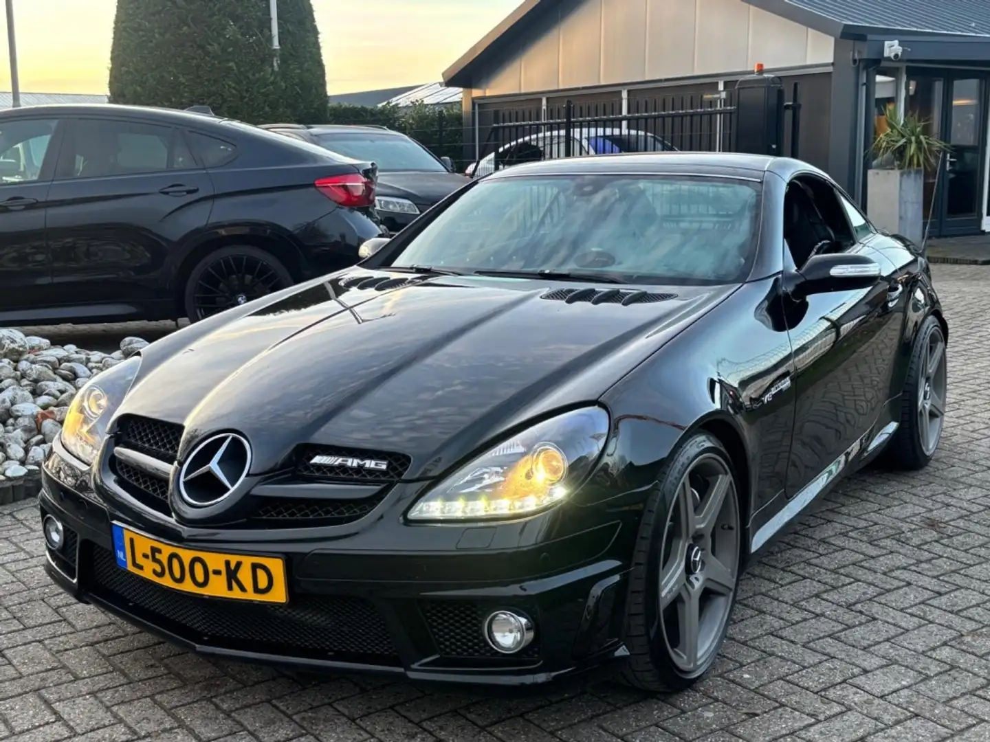 Mercedes-Benz SLK 55 AMG V8 Sport Zwart Vol Opties SLK55 Negro - 1