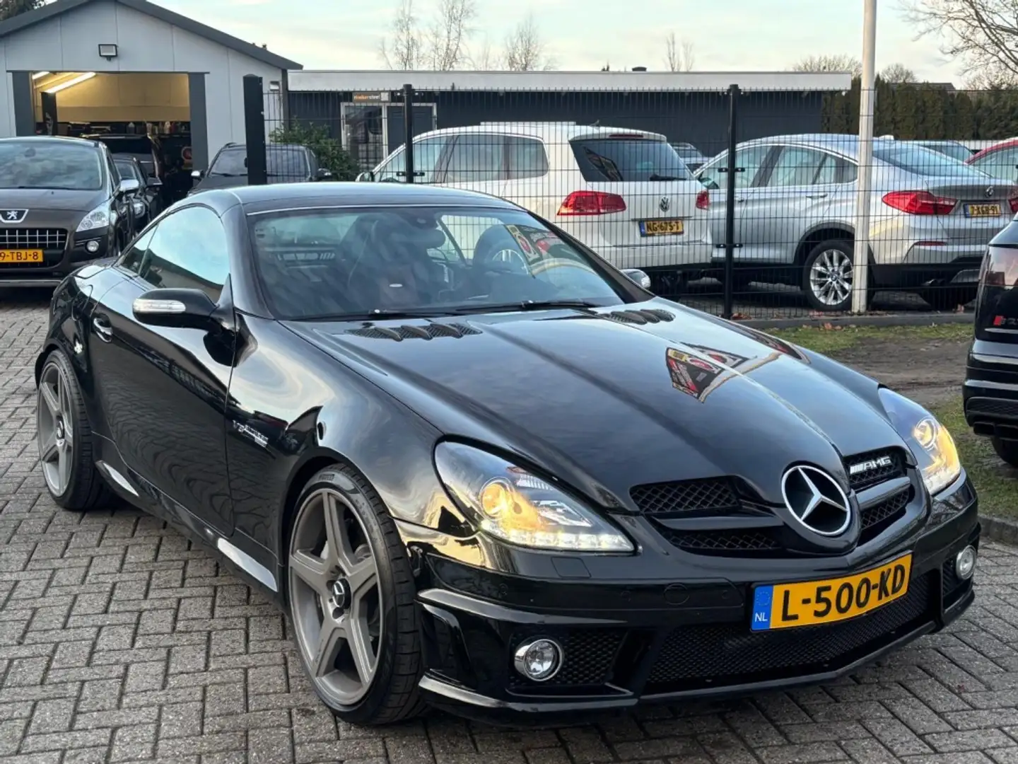 Mercedes-Benz SLK 55 AMG V8 Sport Zwart Vol Opties SLK55 Schwarz - 2