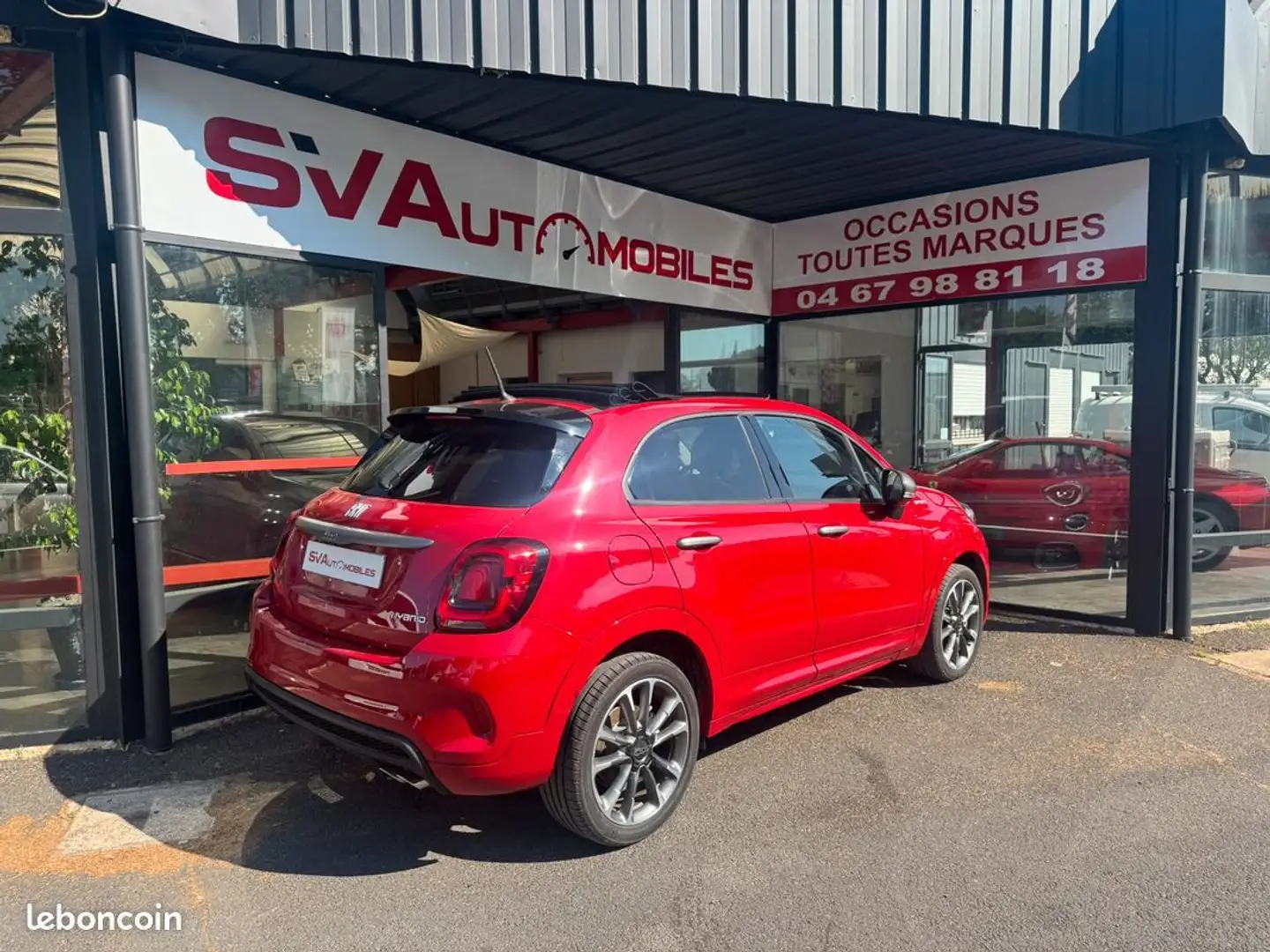 Fiat 500X 1.5 FireFly Turbo 130ch S-S Sport Pack Dolcevita H Rouge - 2