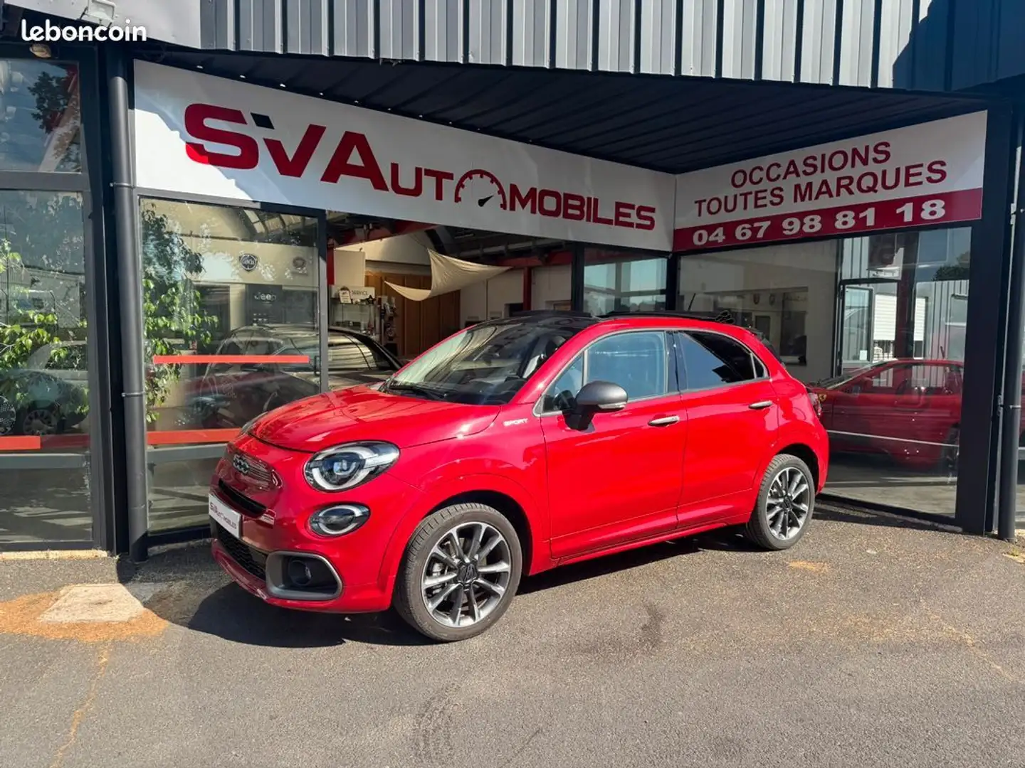 Fiat 500X 1.5 FireFly Turbo 130ch S-S Sport Pack Dolcevita H Rouge - 1