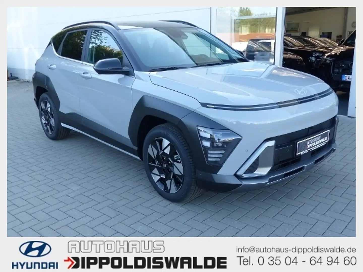 Hyundai KONA 1.6 GDi Hybrid 2WD Prime, Dachlackierung; Bose, S Grigio - 1