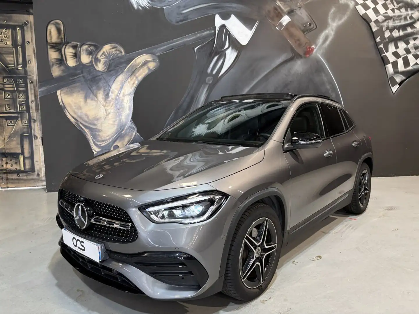 Mercedes-Benz GLA 200 200 AMG LINE Premium Plus 1ere Main Gris - 2