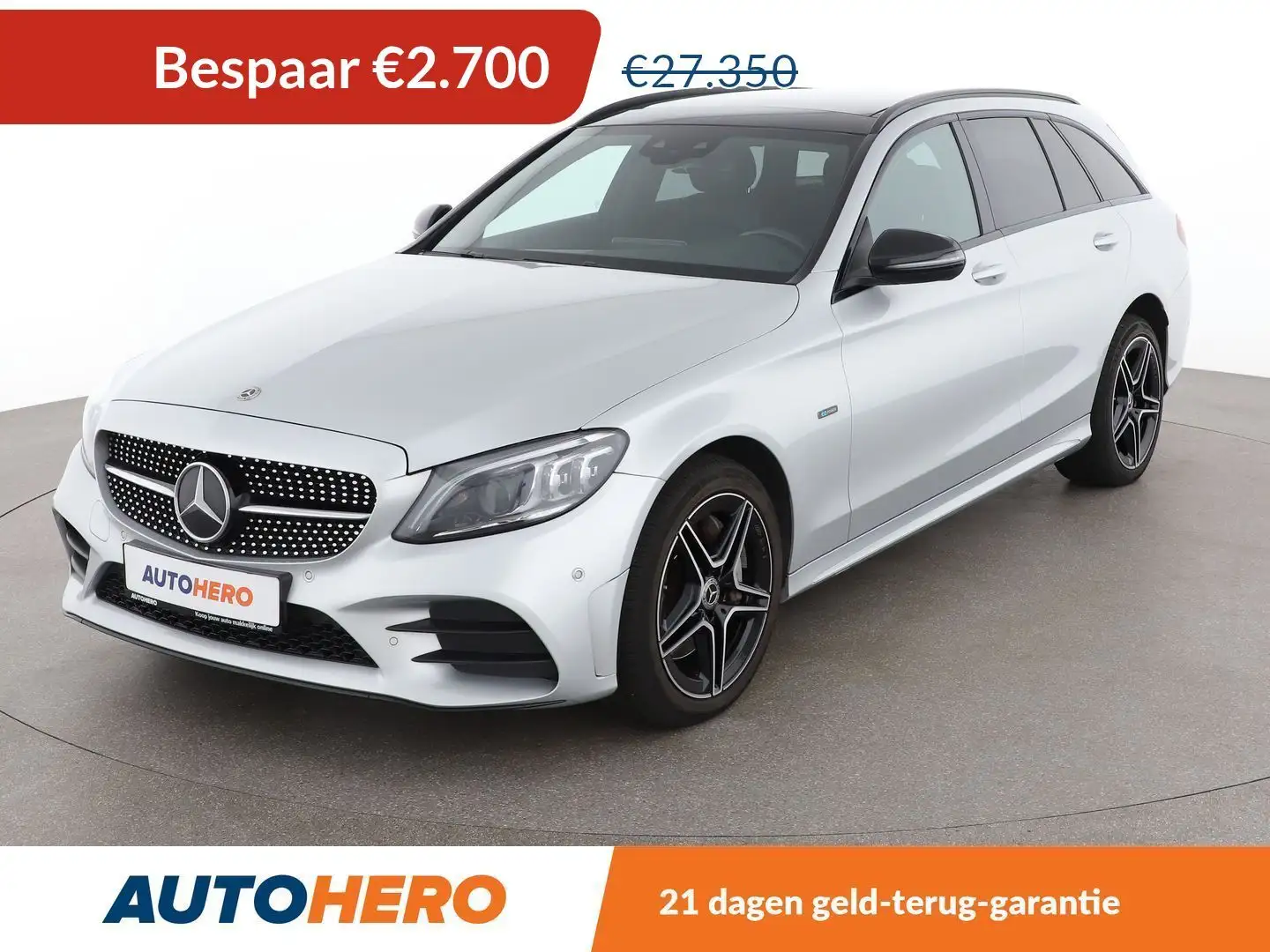 Mercedes-Benz C 300 C 300de T AMG Line siva - 1