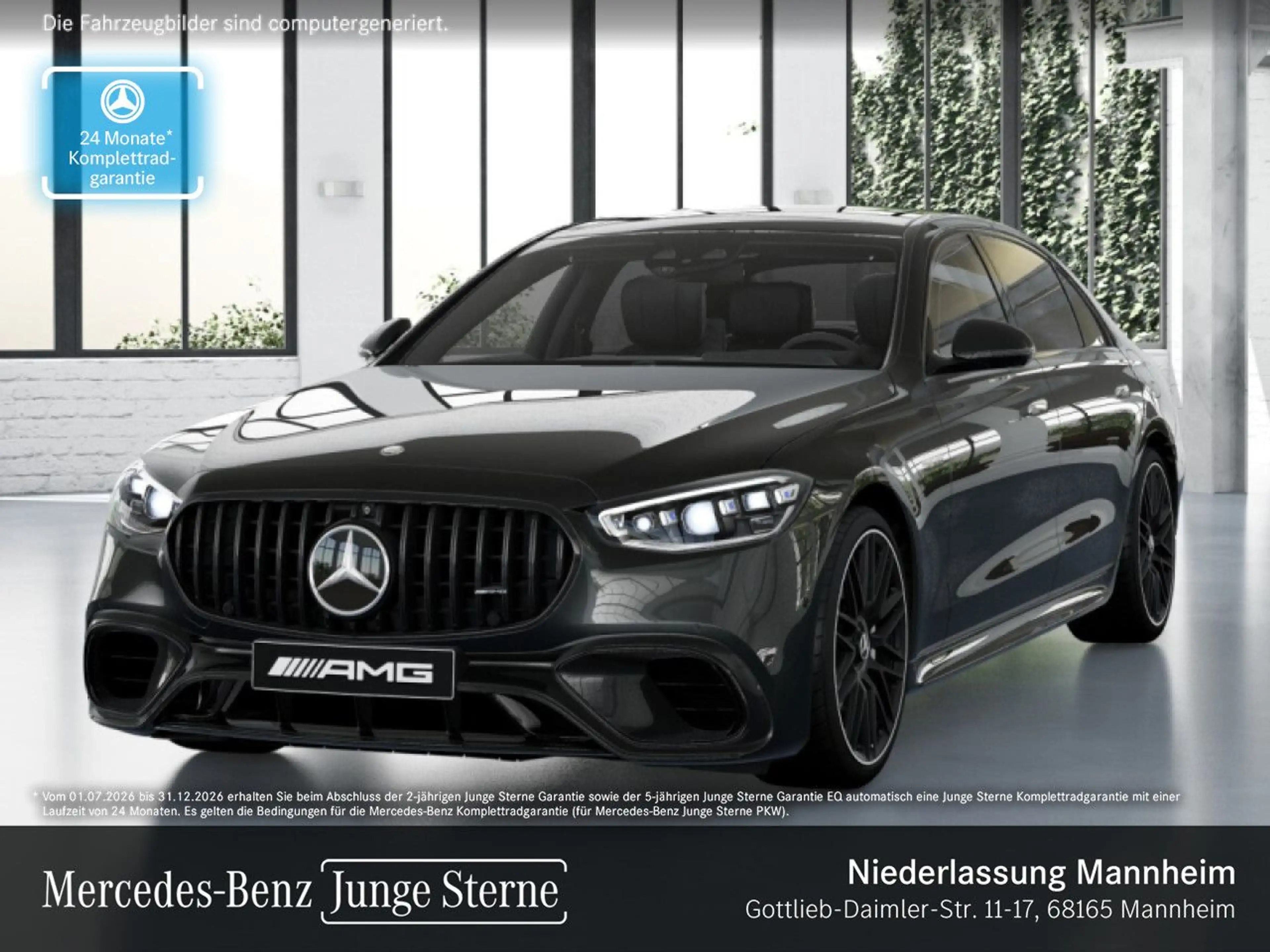 Mercedes-Benz S 63 AMG S 63 S E PANO+DIGITAL-L+BURMESTER4D+FAHRASS+TV+3D