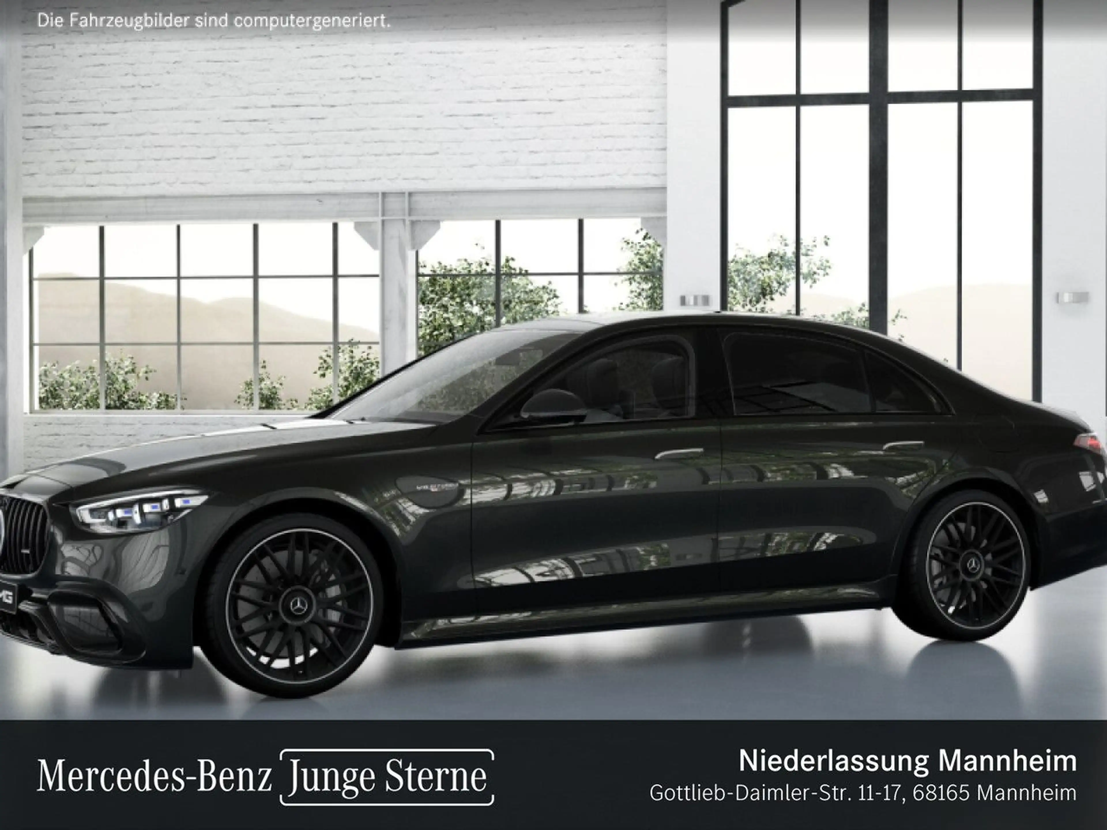 Mercedes-Benz S 63 AMG S 63 S E PANO+DIGITAL-L+BURMESTER4D+FAHRASS+TV+3D — photo 3
