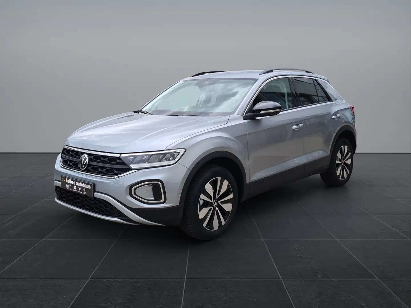Volkswagen T-Roc 1.0 TSI GOAL+AHK+NAVI+5JAHREGARAN+SHZ+PDC+APPCONN Plateado - 2