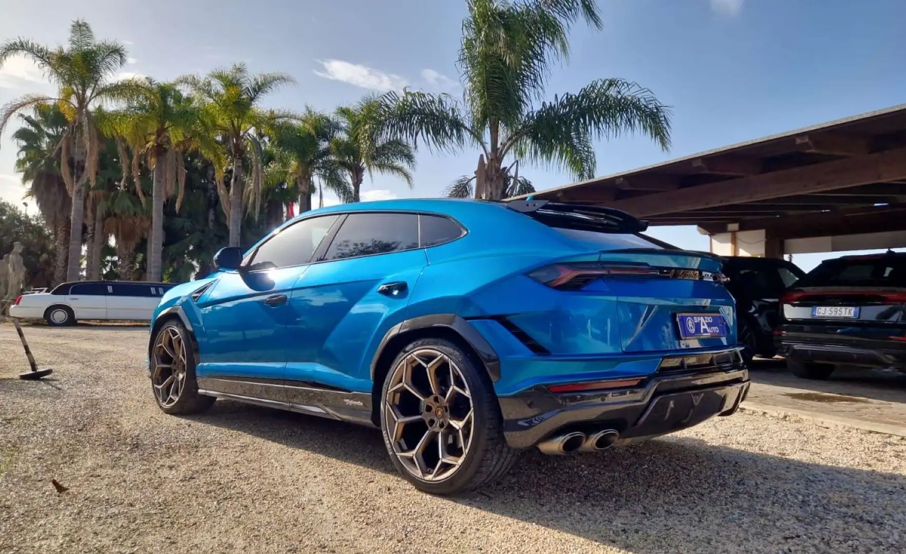 Lamborghini Urus 4.0 V8 Performante -V8 BITURBO -XPEL-AKRAPOVIC Blu/Azzurro - 2